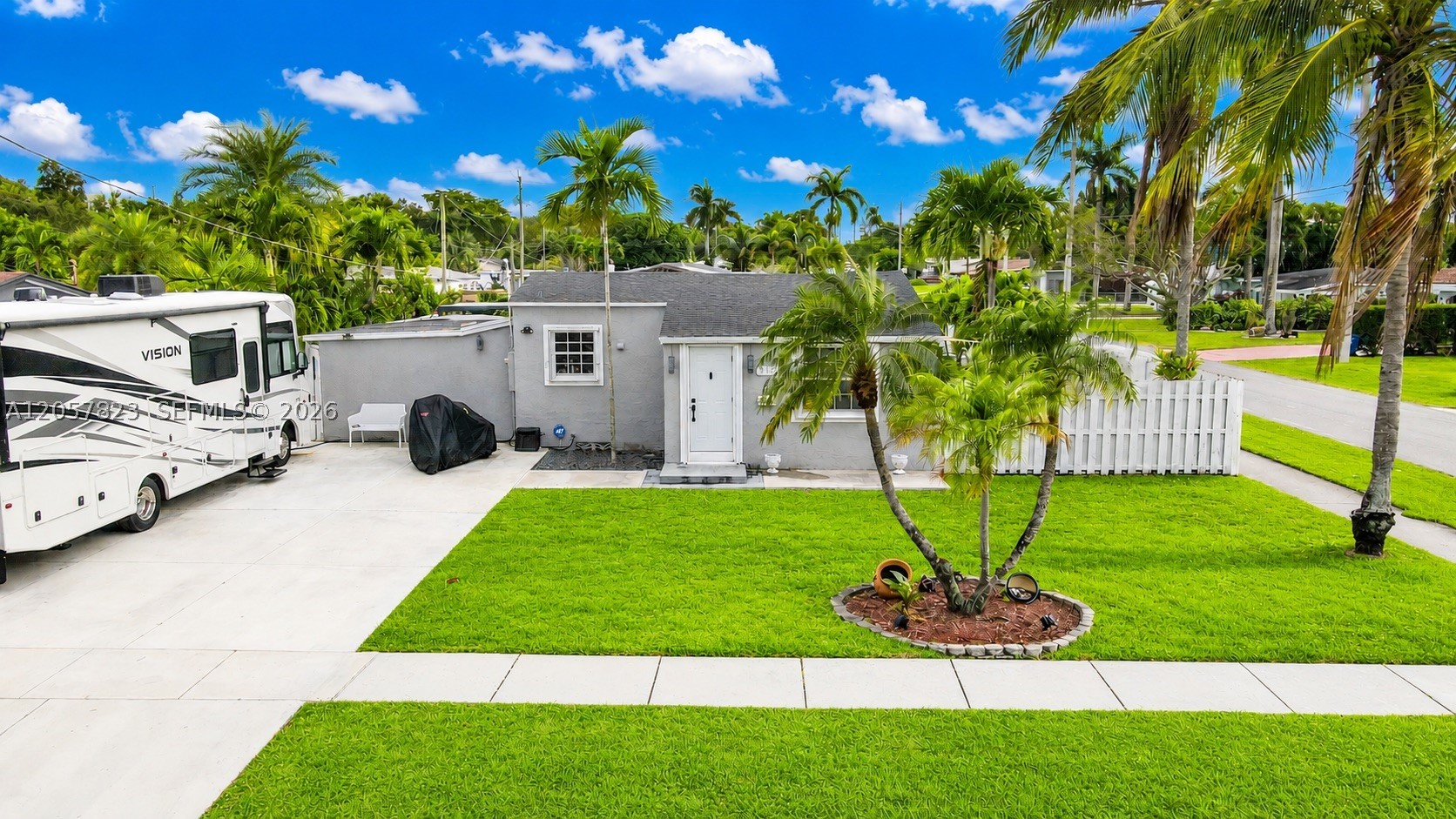 Prime lot with redevelopment potential. Spacious parcel allows for new construction or expansion opportunities . Great option for developers, investors, or end-users looking to create a custom build. City says 3-10 units can be built. (buyer to verify) Tropical Hallandale Beach property offering a private, resort style backyard perfect for outdoor living and entertaining. Features include renovated interior, kitchen with beautiful backsplash, an above ground pool, hot tub, covered pergola, multiple seating areas, and lush tropical landscaping. Spacious lot with ample parking, including room for an RV, boat, or multiple vehicles. Conveniently located minutes from beaches, Gulfstream Park, shopping, dining, major highways, and Fort Lauderdale Hollywood International Airport. A unique opportunity to enjoy South Florida living with flexibility and outdoor space.