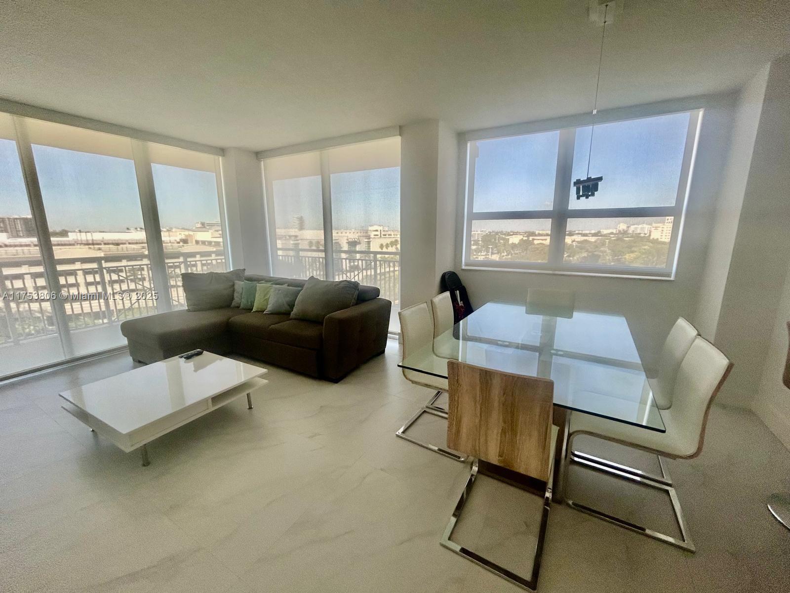Corner  2/2 apartment with beautiful views to Aventura Mall and Aventura skyline. New modern floors and upgraded open kitchen with quartz countertop and SS appliances from 2022. Located in a luxury building in the heart of Aventura within walking distance from shops, Turnberry Golf and 5 min drive from the Beach. Building has resort alike amenities overlooking the golf course: two swimming pools, jacuzzi, barbecue area, fire pit lounge area, kids playground, a very equipped gym, with a yoga room and saunas in locker rooms, game room and party room. Low maintenance that includes Internet & Cable. Great as investment, second home vacation or place to live in.