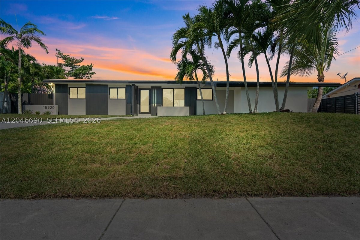 Welcome to this beautifully renovated 4-bedroom, 2-bathroom home in the highly sought-after 33157 zip code. Thoughtfully redesigned with today's modern family in mind, this move-in ready residence features a bright open-concept floor plan and a stunning designer kitchen complete with quartz countertops, custom cabinetry, an induction cooktop, built-in wall oven and microwave, new stainless steel appliances, and an oversized island. Porcelain tile flooring throughout, impact windows and doors, a spacious laundry room, and a desirable split-bedroom layout complete this exceptional home.

Step outside to your private backyard oasis featuring a sparkling pool with a Tahoe marble paver deck, child safety pool fence, and a fully fenced yard perfect for entertaining. With a renovated driveway and luxury finishes throughout, no detail was overlooked. Conveniently located near top-rated schools, parks, shopping, dining, and major highways, this exceptional turnkey home is ready for its next family.