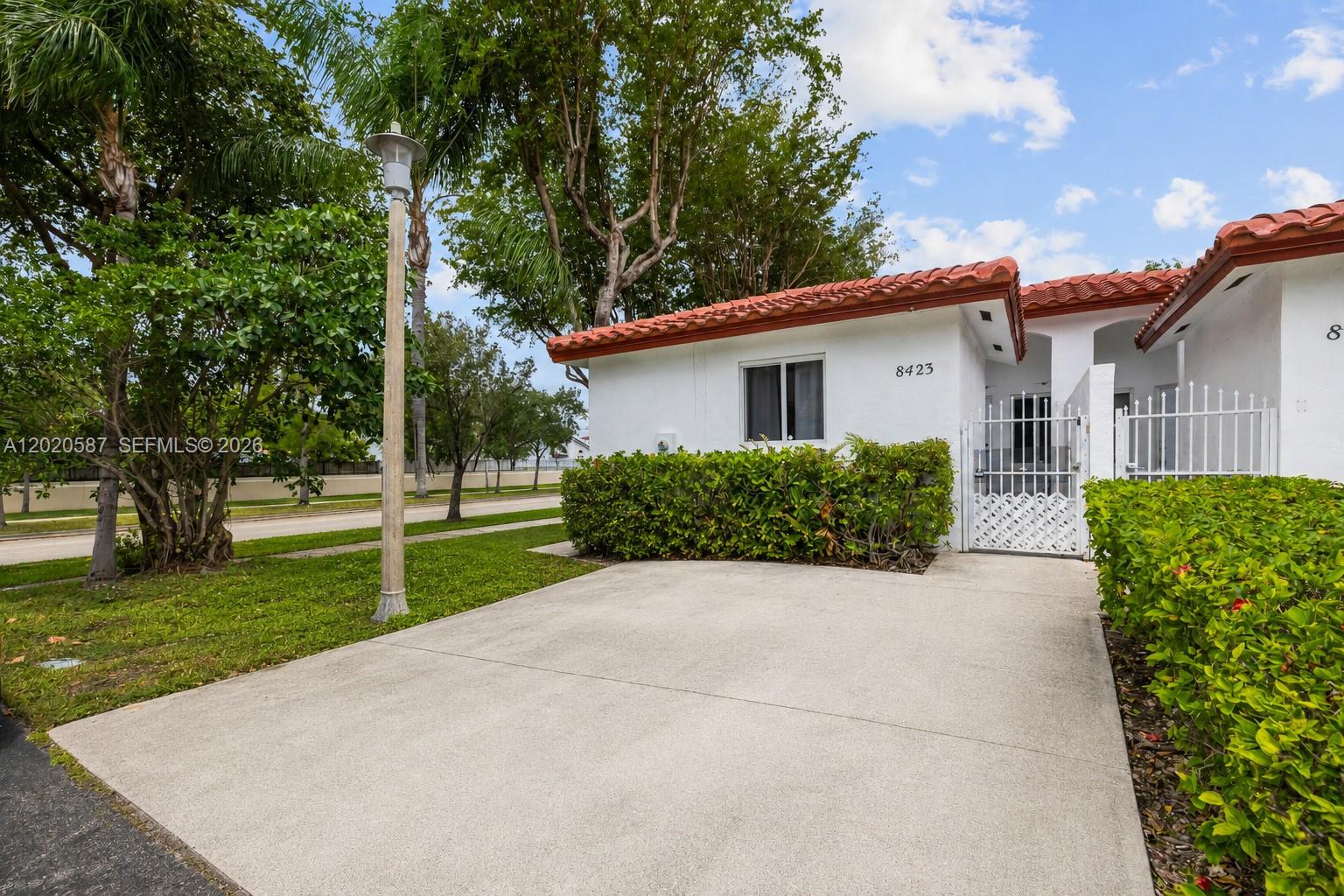 3/2 Corner Townhome in Desirable Saga Bay! This spacious residence in the sought-after Saga Bay Townhomes community offers a perfect blend of comfort and value. The home features impact windows and a brand-new roof. With a low monthly HOA fee, residents enjoy a well-maintained, tranquil neighborhood that provides a truly serene and comfortable living experience. Exceptional opportunity! Seller is offering incentives that may help reduce your upfront costs or monthly payment—making this home even more attainable.