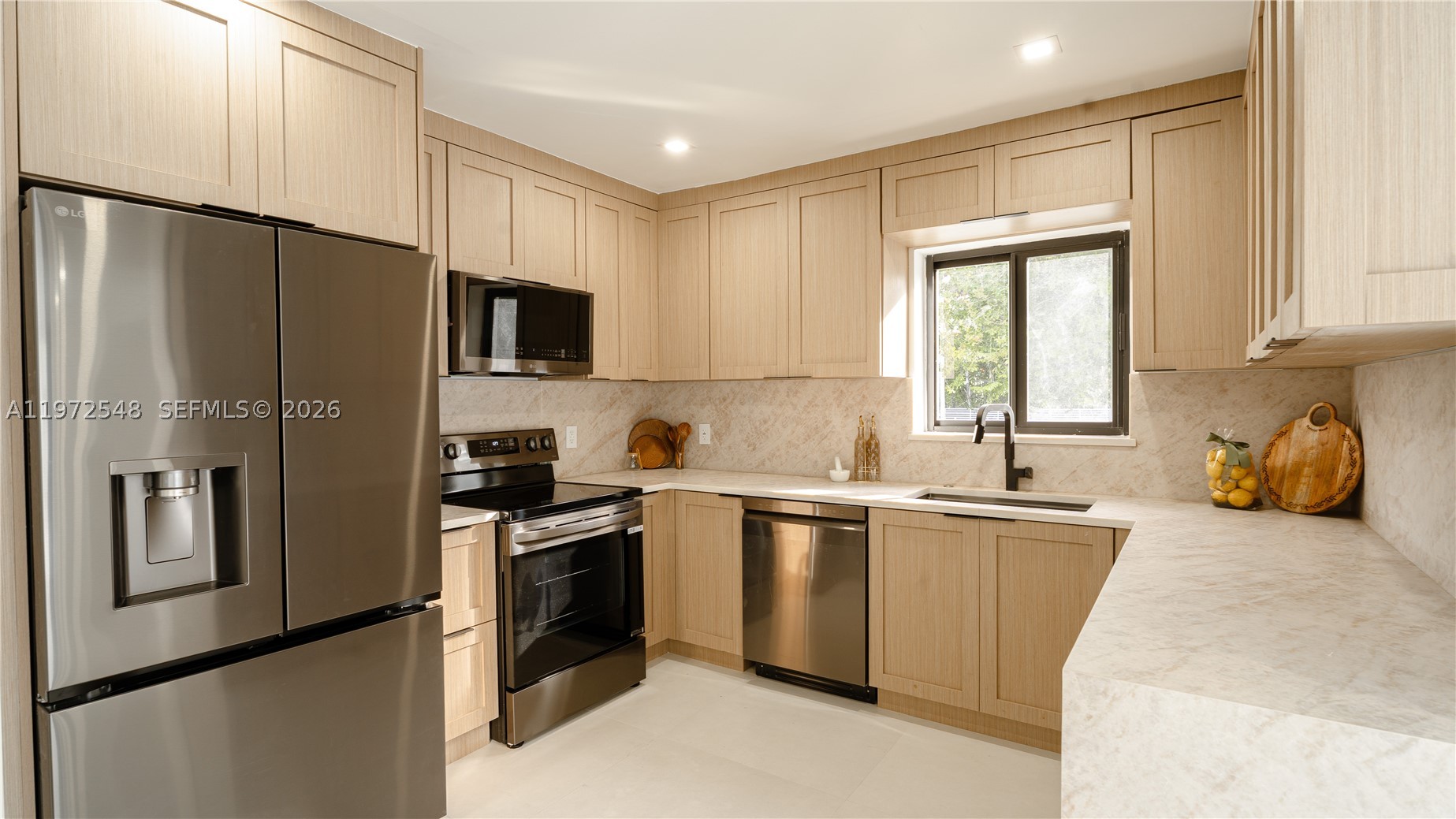 Experience Miami Beach living at its finest in this stunning three bedroom two bathroom beautiful home plus a detached one bedroom one bathroom guest house. Perfectly situated on a desirable corner lot in Normandy Isles, this property has been completely renovated inside and out to offer a blend of luxury and comfort. The home showcases a brand-new kitchen equipped with sleek stainless steel appliances, complemented by elegant Italian porcelain tiles and beautifully upgraded bathrooms. New hurricane impact windows and doors allow for an abundance of natural light, creating a bright and airy atmosphere throughout the residence. Outside, you will find a private oasis featuring a sparkling pool and a newly paved pool deck, ideal for both relaxing and entertaining. Located just minutes from the beach, world-class shopping, and dining, this move-in-ready property offers an unbeatable location. Do not miss the chance to make this dream home yours. Please contact me today to schedule a viewing or for more information.