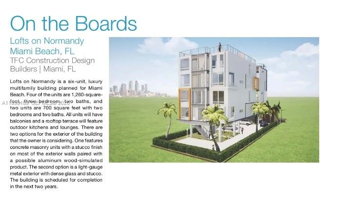 ISLE OF NORMANDY MIAMI VI - Residential Income