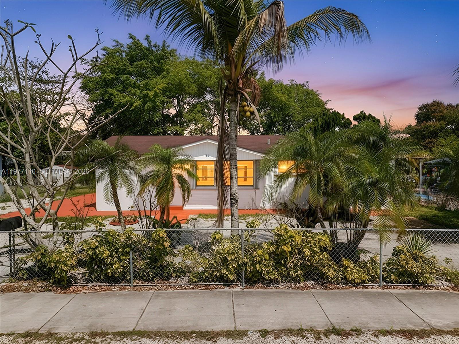 Welcome to this well-maintained single-family home featuring 3 bedrooms, 1 full bathroom, and a versatile den, perfect for a home office, playroom, or additional living space. Situated on an expansive 7,900 sq ft fenced lot, the property offers ample room to add a pool, store a boat, or park an RV.
Enjoy outdoor living in the private fenced backyard with a concrete patio, ideal for entertaining or relaxing. This home presents excellent potential for first-time buyers ready to personalize or investors seeking a solid opportunity.
Centrally located with convenient access to Florida’s Turnpike, US-1, and major roadways, and just minutes from schools, parks, shopping, and dining. No HOA. Don’t miss the immersive 3D virtual tour, schedule your showing today.
