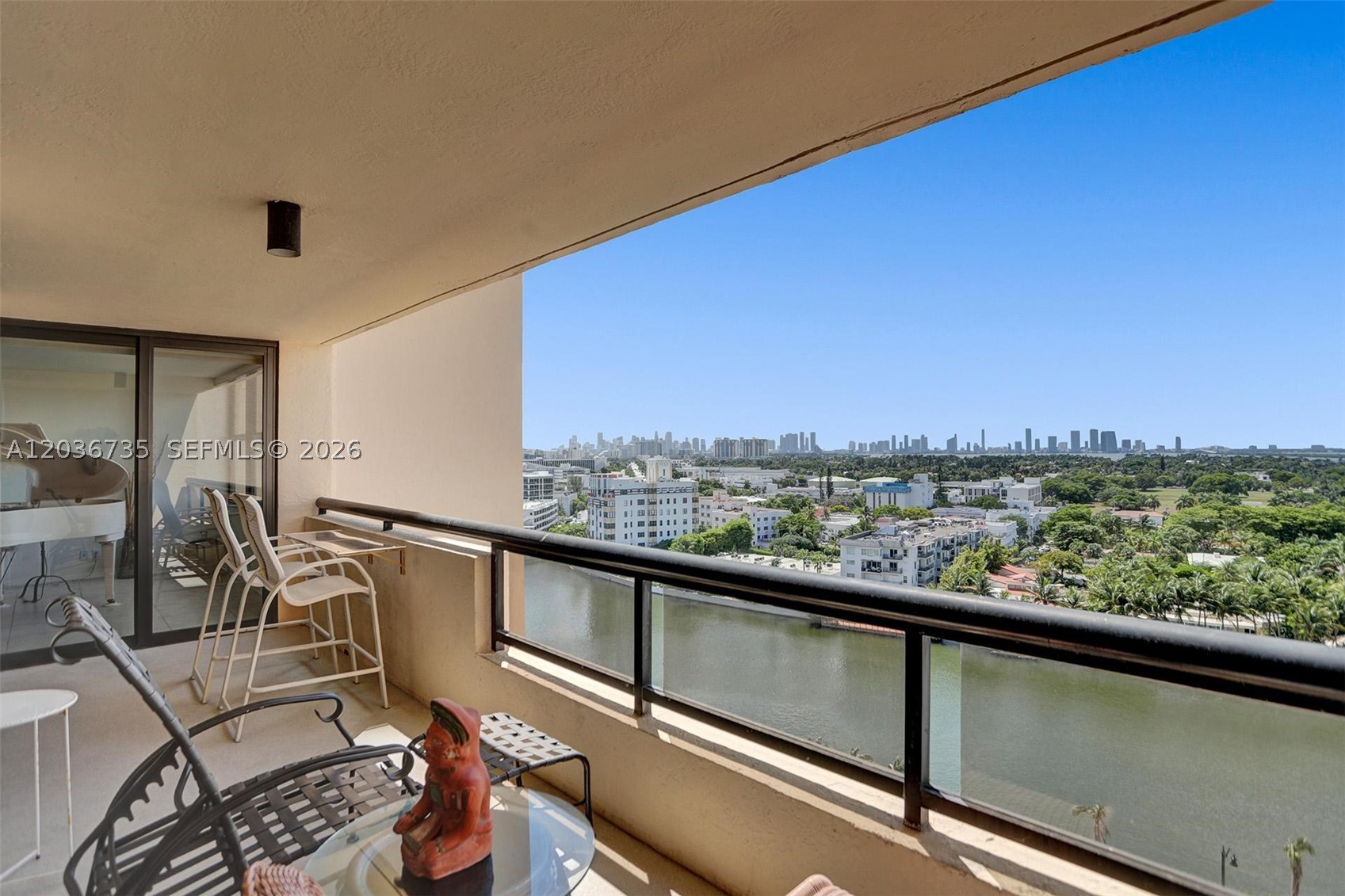 Wake up to stunning Intracoastal views and unwind each evening with spectacular Miami skyline sunsets. This spacious and beautifully updated 1-bedroom residence was originally configured as a 2-bedroom, offering an open and inviting layout with added living space.

Enjoy the ultimate Miami Beach lifestyle with direct beach access, a heated pool, and South Beach's renowned dining, shopping, entertainment, and nightlife just moments away. Whether you're working from home, spending the day by the ocean, or exploring everything South Beach has to offer, this home delivers an exceptional combination of comfort, convenience, and location.

Storage unit included. Building has successfully completed its 40-year certification.