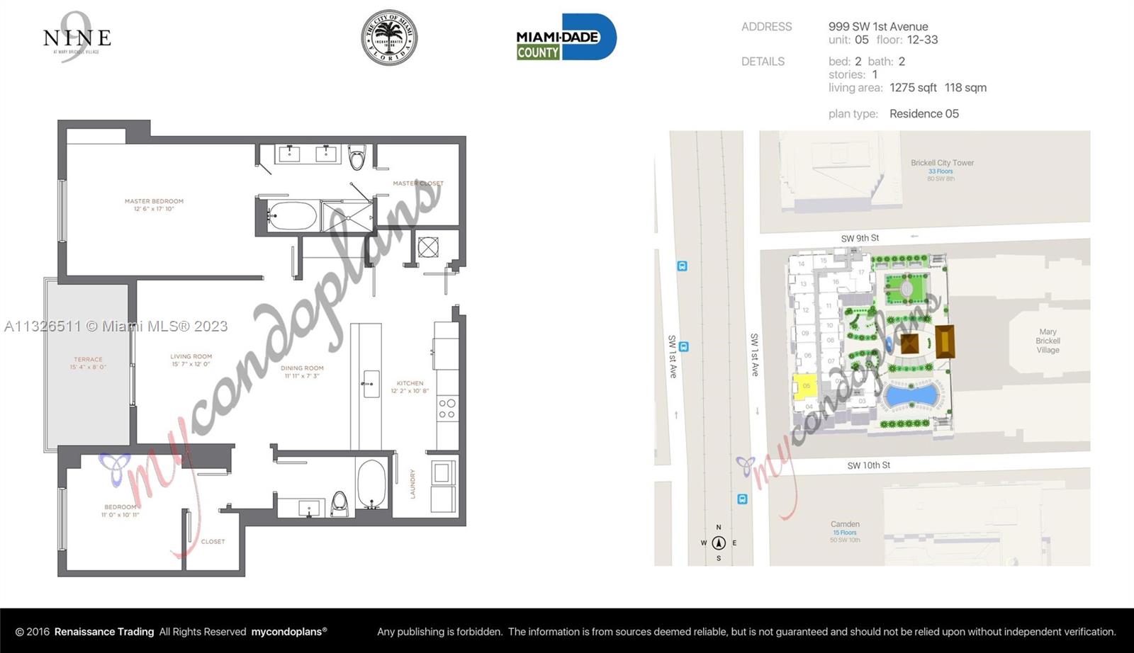 NINE AT MARY BRICKELL VIL - Residential