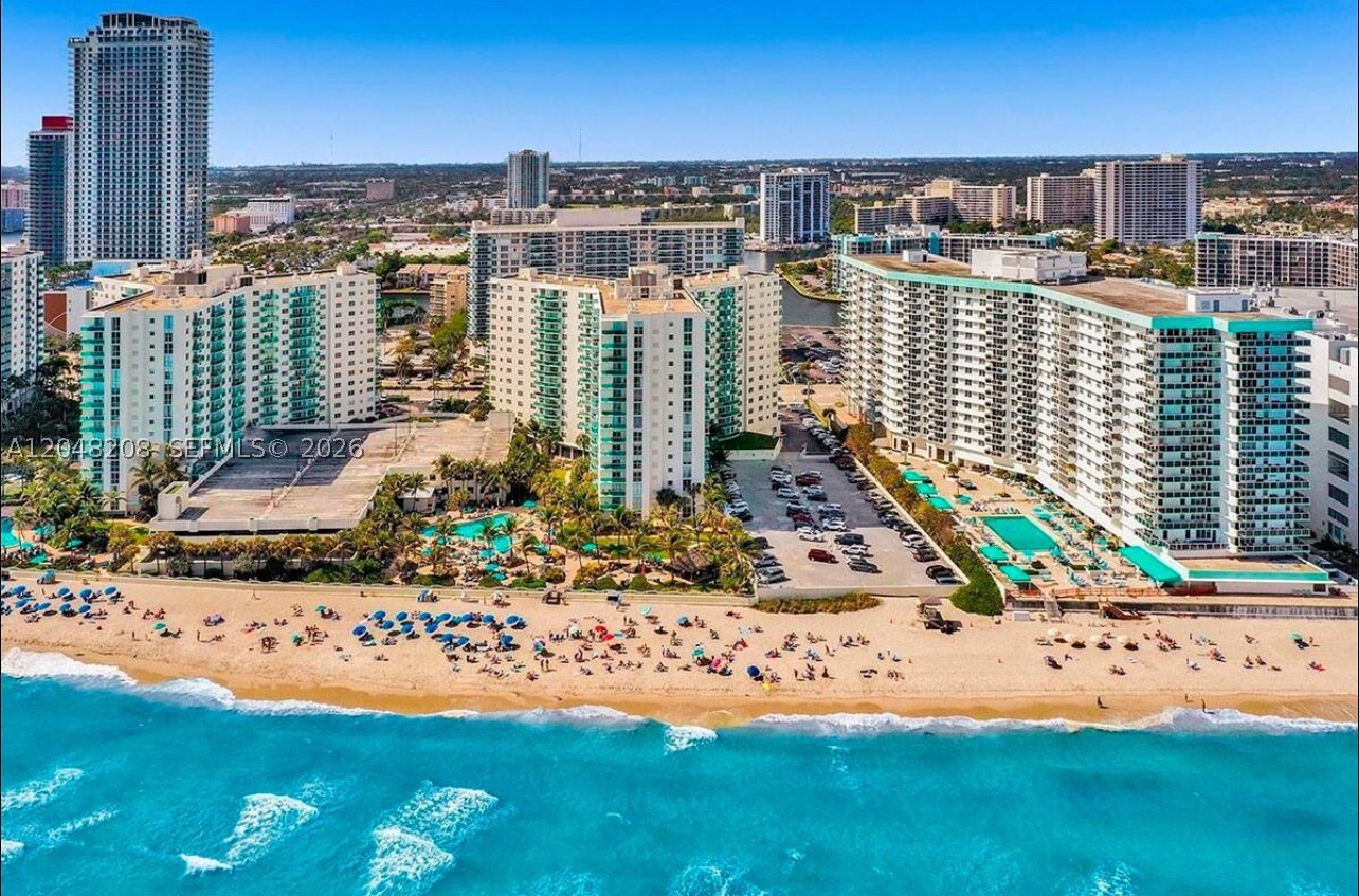Beautiful oceanfront 1 bedroom, 1 bathroom condo at The Tides on Hollywood Beach with direct ocean views and beach access. This furnished unit is perfect as a vacation home, investment property, or full-time residence. The building allows short-term rentals with no minimum days of lease per prior MLS information, making it attractive for investors and Airbnb use. Enjoy resort-style amenities including heated pool, fitness center, business center, clubhouse, common laundry, security, and direct beach access. FREE parking for owners. Excellent location close to restaurants, shopping, grocery stores, Hollywood Broadwalk, Gulfstream Park, Aventura, Fort Lauderdale-Hollywood International Airport, and Miami International Airport. Buyer and buyer’s agent must verify all rental rules, association fees, approvals, assessments, restrictions, taxes, and city requirements.