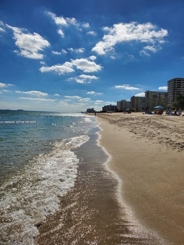 Beach side living at its best! 2 bedroom, 2 bath Spacious and fully remodeled unit. Rent immediately, located directly across from the ocean in the heart of desirable Lauderdale-by-the-Sea. All ages welcome and pet-friendly. Short-term RENTALS allowed—ideal for full-time residence, seasonal use, or investment. Features an open layout with abundant natural light, generous living space, and a private balcony. Top-floor unit with hurricane impact windows and doors. Fully furnished and move-in ready. Building offers resort-style including beach access, pool, club center. Tenant occupied, 48 hours notice for showing, serious inquiries only. Financing accepted; cryptocurrency considered. 40-50 years inspection done, assessment paid in full. Walk to the beach, restaurants, shops, and nightlife. Close to US-1, grocery stores, and major highways. A must-see!