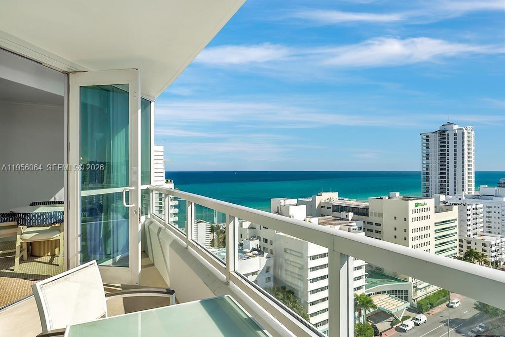 Vacation-style, full-service living in this recently remodeled, fully furnished turnkey residence at Fontainebleau II – Tresor.
This south-facing unit features private balconies with stunning oceanfront, South Beach, and city views. The open-concept living area includes a sleeper sofa, complemented by a fully equipped kitchen, a spacious primary bedroom with king-size bed and walk-in closet, and the convenience of a full-size washer and dryer.
The iconic Fontainebleau Resort spans 22 oceanfront acres and offers world-class amenities, including four signature restaurants, four casual dining venues, the renowned LIV nightclub, and much more.
Owners enjoy exclusive access to the Tresor Owners’ Lounge, featuring concierge services and daily continental breakfast, along with hotel privileges, discounts, and benefits.