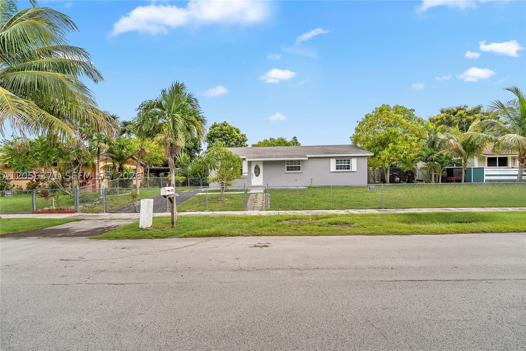Charming 3-bedroom, 1-bath single-family home situated on an oversized 7,500 SF lot in the established Gem Homes community. This property offers excellent potential for first-time homebuyers, investors, or anyone looking to personalize a home with great bones. The electrical panel was updated in 2020 (150-amp General Electric panel), and the A/C system was replaced in 2019 and is in good working condition. The roof consists of architectural shingles installed in 2006 with an estimated 5 years of remaining useful life according to the recent 4-point inspection. The inspection also notes no visible roof leaks and all major systems were found to be in satisfactory working condition. Conveniently located near schools, parks, shopping, dining, the Florida Turnpike, and US-1. Spacious backyard offers plenty of room for entertaining, future expansion, or adding a pool. No HOA!