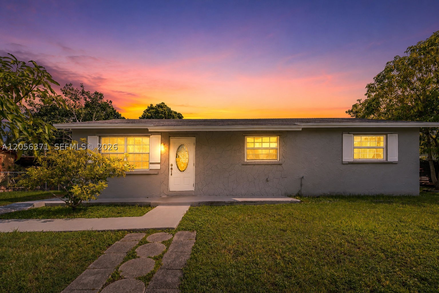 Charming 3-bedroom, 1-bath single-family home situated on an oversized 7,500 SF lot in the established Gem Homes community. This property offers excellent potential for first-time homebuyers, investors, or anyone looking to personalize a home with great bones. The electrical panel was updated in 2020 (150-amp General Electric panel), and the A/C system was replaced in 2019 and is in good working condition. The roof consists of architectural shingles installed in 2006 with an estimated 5 years of remaining useful life according to the recent 4-point inspection. The inspection also notes no visible roof leaks and all major systems were found to be in satisfactory working condition. Conveniently located near schools, parks, shopping, dining, the Florida Turnpike, and US-1. Spacious backyard offers plenty of room for entertaining, future expansion, or adding a pool. No HOA!