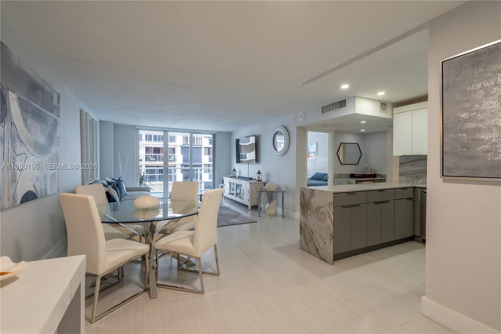 Oceanfront condominium located on Millionaires’ Row Arlen Beach Condo. Featuring 2 bedrooms and 2 bathrooms. The residence offers an updated kitchen with stainless steel appliances, renovated bathrooms with quality finishes, and a well designed layout including a dining area and bar with wine cooler. Impact windows are installed throughout.
The building provides an extensive selection of amenities, including a fitness center, movie theater, library, oceanfront barbecue area, party room, valet service, and beach and pool attendants. Additional conveniences include an on-site restaurant and full-service salon. Easy to Show!