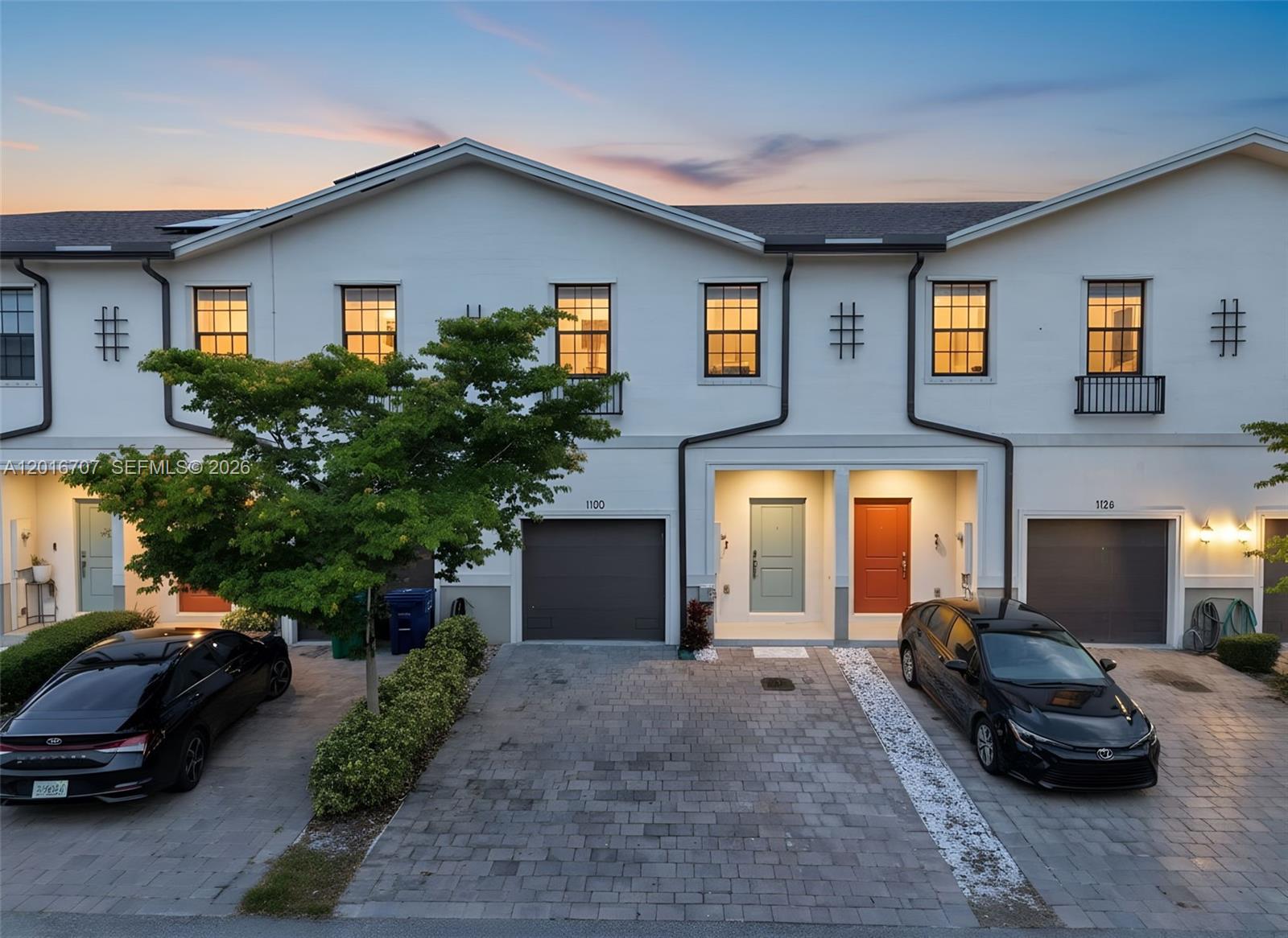 Completely move in ready townhome located in the highly sought after Regal Palm community in Homestead. Built in 2022, this spacious 3 bedroom, 2.5 bathroom residence offers nearly 1,500 SqFt of modern living with an open concept layout designed for both comfort and functionality. The first floor features oversized ceramic tile flooring, a bright living area, dedicated dining space, and a contemporary kitchen equipped with stainless steel appliances, ample cabinetry, and generous counter space ideal for entertaining. Upstairs you will find a split bedroom layout providing privacy and flexibility, along with spacious closets and abundant natural light throughout. Additional features include a one car garage, large driveway with ample parking, full size laundry area, and low maintenance living. Conveniently located near shopping, dining, schools, parks, major highways, Homestead Air Reserve Base, Baptist Hospital, and quick access toward the Florida Keys. Ideal for first time buyers, investors, or anyone seeking newer construction in a rapidly growing area.