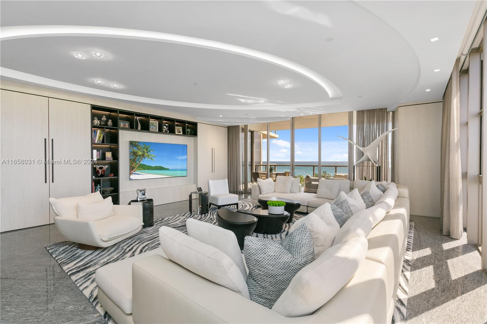 Nestled in the heart of Miami’s most prestigious oceanfront enclave, St Regis Bal Harbour rises from the turquoise waters of the Atlantic sitting along its white sand beaches where residents enjoy an amenity-rich lifestyle and white-glove services. Designed by famed FH&A Interiors and newly renovated, 701 situates on the tower's coveted south corner with natural light and 270-degree views of the glittering ocean and skyline. The layout features two living areas, formal dining with separate breakfast area and an expansive primary bedroom with lavish marble bath and soak-tub overlooking the sea. Adorned with contemporary stone and wood appointments, Ornare kitchen and a Savant tech system. Widely considered Miami's premier location with world-class dining and shops outside your front door!