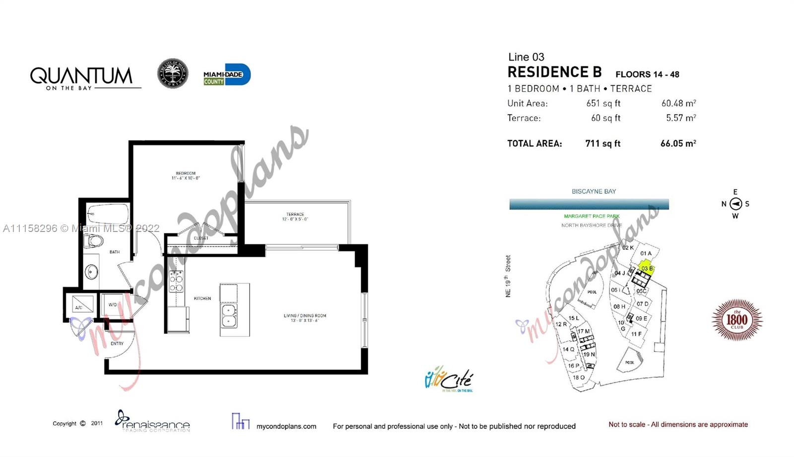 QUANTUM ON THE BAY CONDO - Residential Lease