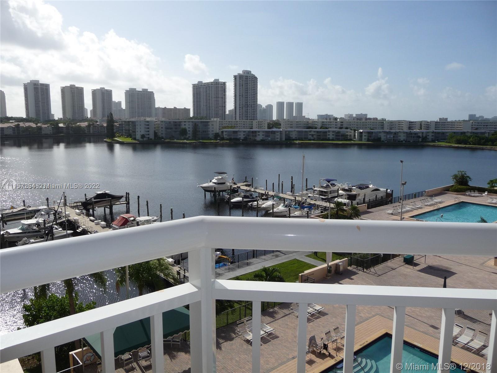 Gorgeous unit with direct water views. Completely updated with tiled floor, top of the line appliances, wooden cabinets, granite countertops and more. Open kitchen overlooking the water. Tons of closet space, beautifully updated bathrooms. Bldg amenities include: bbq area, tennis court, gym, private marina, coffee shop, private shuttle. Great location