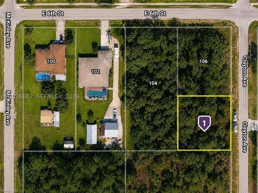 Developer's Dream Opportunity! Spacious vacant residential lot in Lehigh Acres, with additional adjacent lots available. Ideal for building a custom home or purchasing land in a Southwest Florida community. No HOA and no time limit to build, offering flexibility for builders, investors, and future homeowners. Plenty of space for a custom home, pool, and outdoor living areas.  Conveniently located in an established Lehigh Acres neighborhood with easy access to Homestead Road, schools, shopping, dining, medical facilities, golf courses, major roadways, I-75, Southwest Florida International Airport, Fort Myers, and area beaches.   . Enjoy a residential setting while remaining just a short drive from local services and major roadways. Seller has a total of 5 vacant lots near each other for sale. This arrangement makes it easier for developers who want to build more than 1 house at a time. 512 Michael Ave and 710  Michael Ave, which are within a half mile of each other. 104 E 6th St, 106 E 6th st and 521 Cayton Ave. These are being sold individually but they're all adjacent to each other.