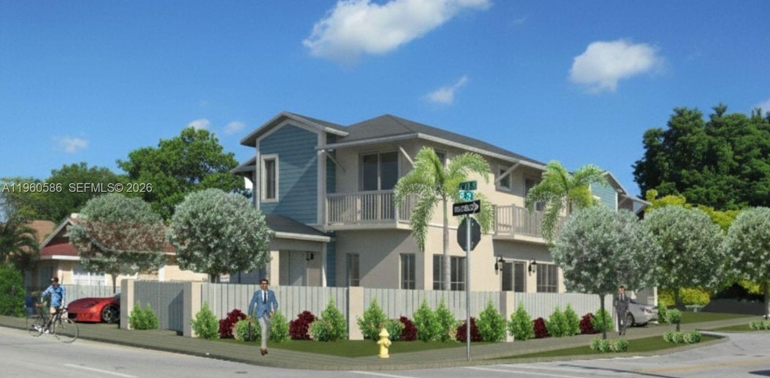WELCOME TO THE CUSHMAN ESTATES! Sensational builder / developer opportunity to purchase LAND WITH PLANS! Seller has already done the heavy lifting with the architects, city & zoning and will include plans to build!! Shovel-ready 50’ x 100’ corner lot with approved plans for two fee-simple residences. Save months of permitting—build immediately. Each home features a separate corner entrance, 3 bedrooms, 3.5 baths, primary suite, balconies, and ±2,256 SF & ±2,319 SF. Located across from The Bennet, a new high-end development near The Cushman School with easy access to I-95. Ideal builder or investor opportunity. With new construction townhomes (The Bennet) selling at $615 per SFT across the street, this project has combined over 4,575 SFT x $615 = $2,813,625 sell out! What an amazing profit in 1 year! But wait, there's more!!  Plans will only be shared during the due-diligence period. Feel free to drive by the lot. Let's make it happen! On Zillow, scroll down to "facts & features", click on "show more", then click "View virtual tour" for your Virtual Interactive Lifestyle Concierge! Ask anything. Explore everything.