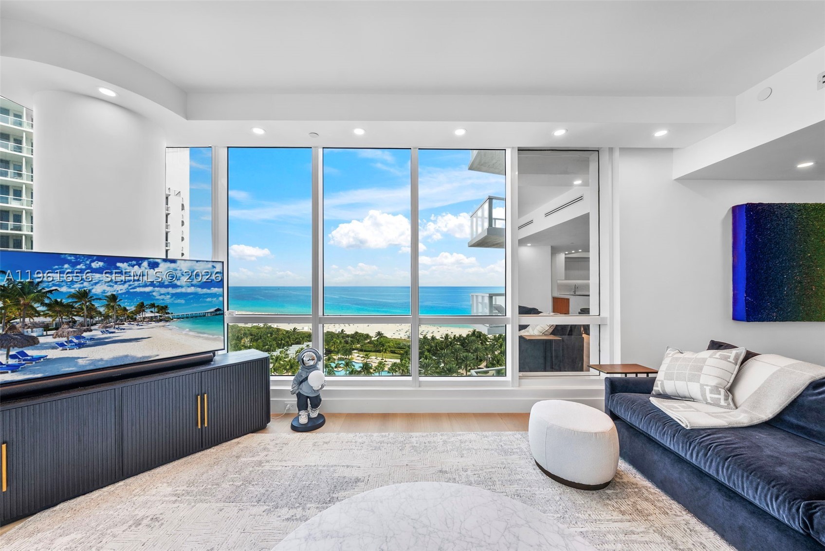 Welcome to the most exclusive property on the sand anywhere in the state of Florida or in the country. Sitting on 13 acres of ocean front property this residence offers you everything as a 5 start hotel and resort. Rated one of the best properties in the world by Forbes this residence is unmatched than anything else. Just under 4,000 square ft under air with 2 large terraces that give you the best of both worlds with downtown and ocean front views. The ability to combine both units 1409-1410 this unit comes with conceptual renderings for what can be delivered  as a beach front masterpiece.