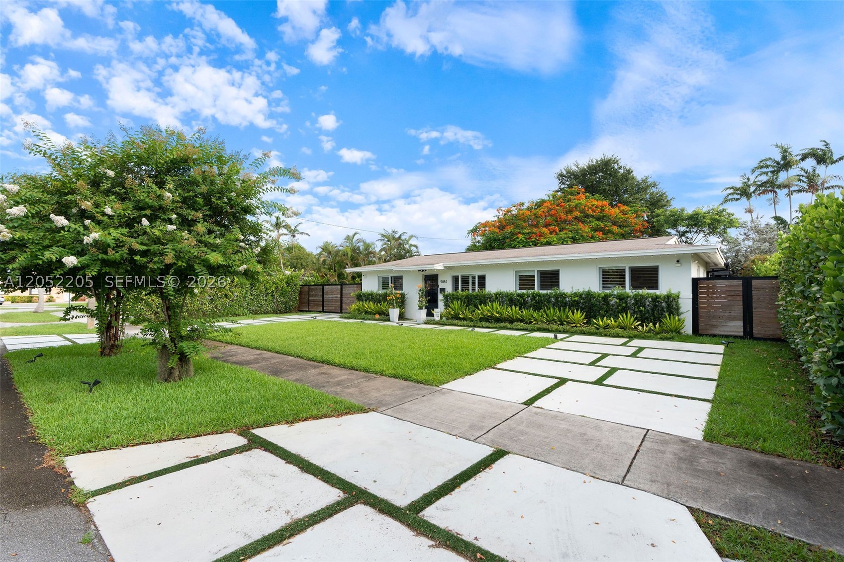 Welcome to this great opportunity in Sunset Park's Heftler Homes. Well-maintained home features impact windows and doors, updated bathrooms, tile flooring throughout, and a separate laundry room/ pantry for added storage and convenience.

The backyard is built for entertaining and relaxation, complete with a brand-new pergola, outdoor kitchen, low-maintenance turf, sauna, cold plunge, putting green and storage shed.

Conveniently located near major expressways, shopping, dining, parks, and top-rated schools, this home offers the perfect combination of location, functionality, and outdoor living in one of East Kendall's most established neighborhoods. Home currently has 3 rooms (originally designed as a 4-bedroom home, the current floor plan can easily be converted back to its original layout.)