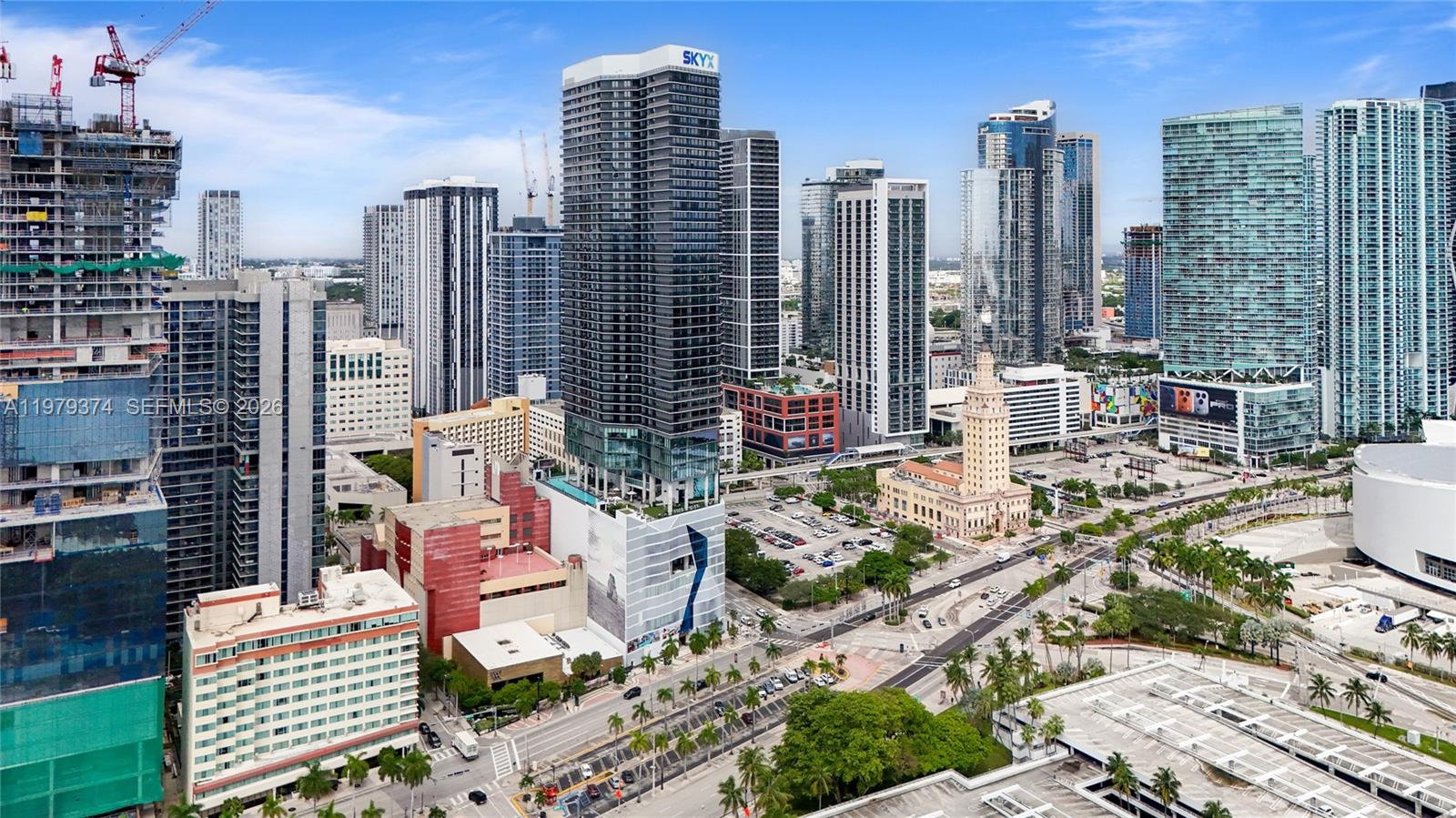 Experience modern luxury living at The Elser Hotel & Residences in Downtown Miami. This fully furnished 1-bedroom residence features stunning Biscayne Bay and skyline views, a sleek kitchen with black cabinetry, quartz countertops, and stainless steel appliances. Enjoy light wood floors, floor-to-ceiling windows, Ecobee smart thermostat, and keyless entry. The bedroom offers a serene retreat with custom closets and a spa-inspired bath. Residents have access to resort-style amenities, including a bay-view pool, fitness center, coworking spaces, lounges, and 24-hour concierge. Located steps from dining, shopping, and world-class entertainment, The Elser offers a vibrant Miami lifestyle. Schedule a showing Today! Please confirm all information with the city and association.