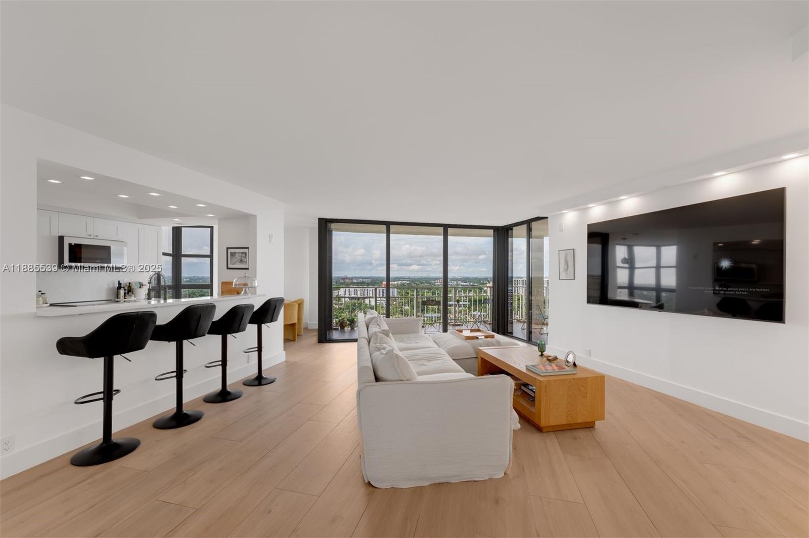 Stunning, fully renovated 2-bedroom, 2-bathroom apartment. This modern condo features sleek finishes throughout, including updated flooring, brand-new kitchen with stainless steel appliances, and spa-like bathrooms. Enjoy spacious living areas with plenty of natural light, complemented by ample closet space. Located in a desirable neighborhood with easy access to local amenities, public transportation, and more. A must-see gem that offers both comfort and style! Unit located in the private and secure towers of quayside community. Enjoy endless amenities on this 34 acre lush paradise.