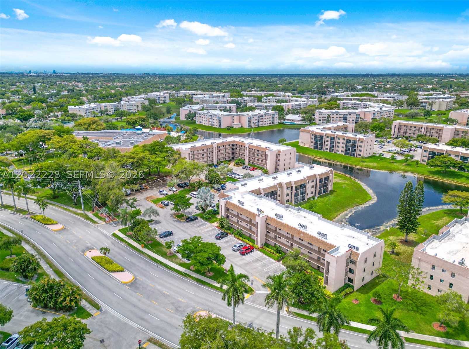 FULLY REMODELED 2-bedroom, 2-bath condo located in Sunrise Lakes Phase IV with water and golf course views facing west, perfect for enjoying the sunsets. This move-in ready condo features a modern kitchen with stainless steel appliances, laminate flooring throughout, and custom closets with built-in storage. Community amenities include a clubhouse, pool, fitness center, tennis courts, billiards room, theater, and daily activities such as bingo, karaoke, movie nights, dancing, arts and crafts, and exercise classes. HOA includes water and exterior insurance. Association allows up to 4 occupants with at least one resident age 55+. 1 Reserved parking + Guest parking available.