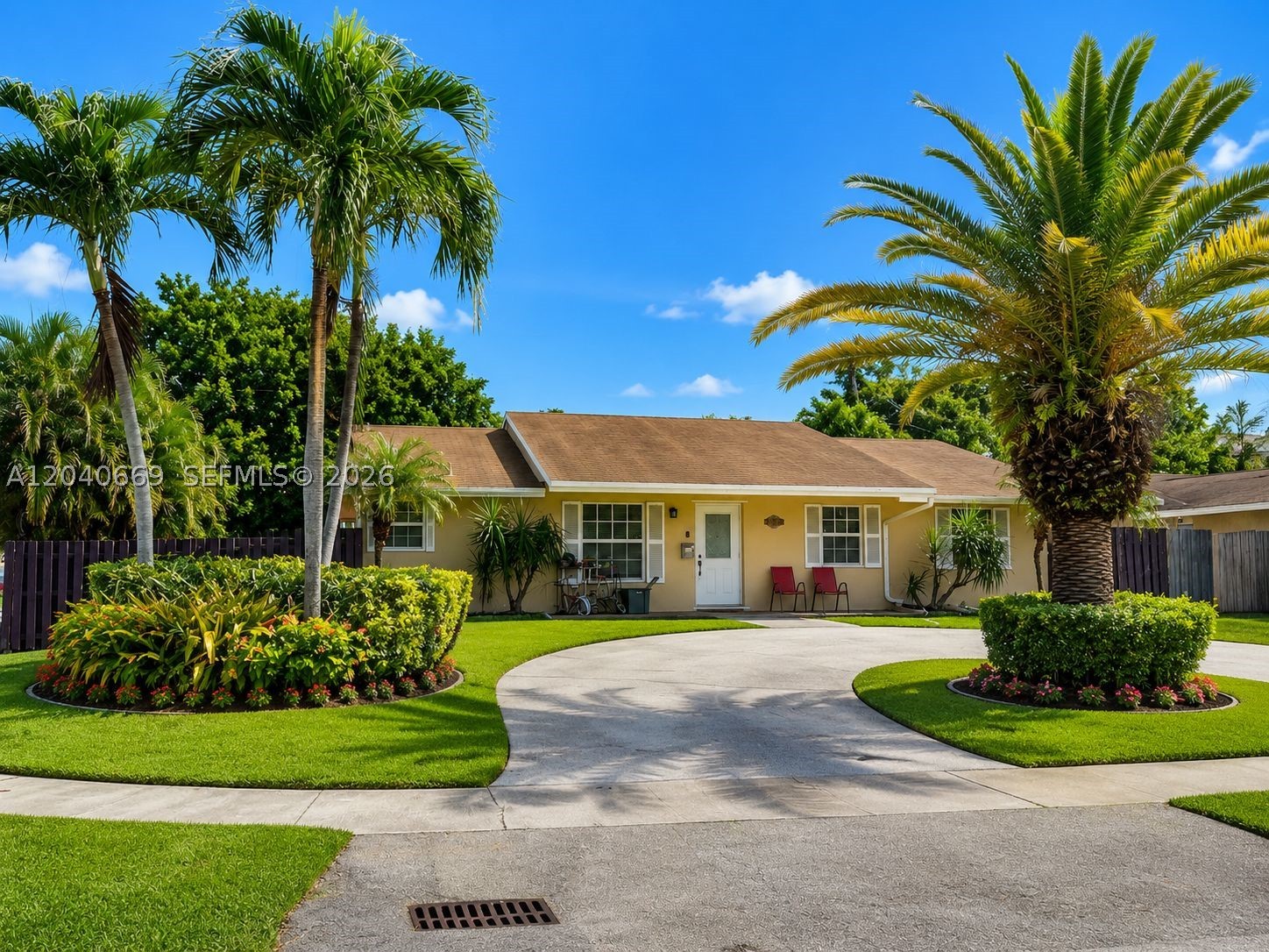 Beautiful Pool Home on Landscaped Lot near Major Roadways, Hard Rock Casino, Publix Supermarket and Shopping. Just Minutes to the Hollywood Beach Broadwalk, Margaritaville, People Parks, Dog Parks and Ft. Lauderdale Int’l Airport just 15 minutes Away. Kitchen has Granite Counters with Oak Cabinetry and Plenty of Storage and Pantry Space. Impact Windows and Doors Provide Energy and Insurance Savings as well as Quieting Outside Noise. Shutters for Front Door. Circular Driveway with Room for 4-5 Vehicles. Separate Laundry Room. Spacious Fenced Yard with Two Outbuildings – Larger of which is 10’ x 15’ and Suitable for Workshop. Master Bedroom has California Closet. Tub and Shower in Master Bath. Beautiful Palms around Pool, Gazebo and a Serene Ambiance. No HOA.