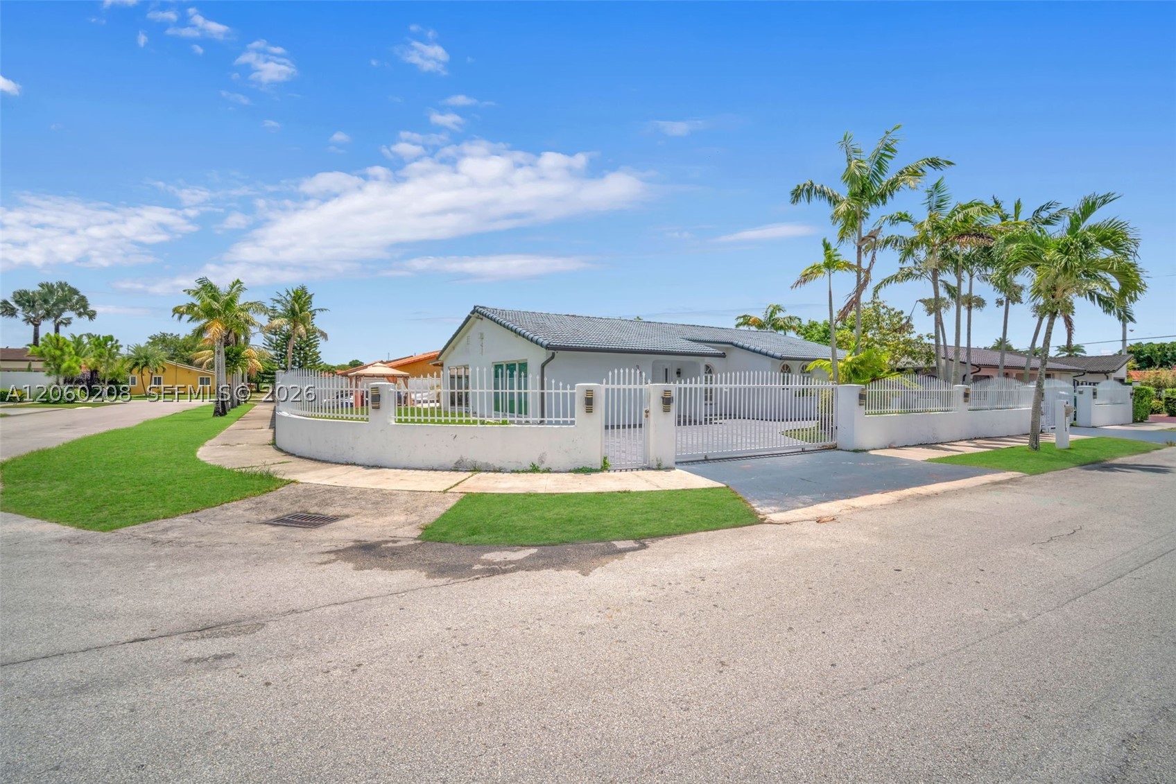 Exceptional opportunity to own this spacious home situated on a 10,000 SF corner lot featuring a pool and impact windows & doors. The property offers a total of 5 bedrooms and 5 bathrooms with 2,838 total SF. Currently configured as a 3-bedroom, 3-bath main residence plus two separate in-law suites, making it ideal for multi-generational living, rental income, or extended family accommodations.