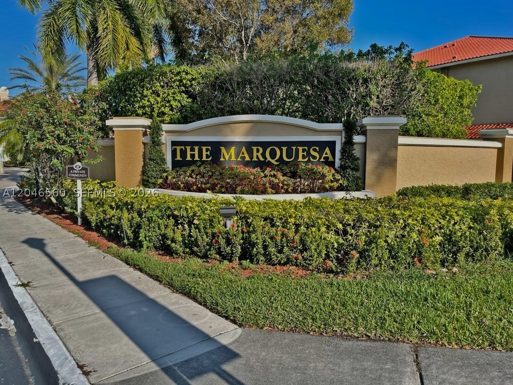 Incredible Opportunity in Pembroke Pines!!! Welcome to this bright and spacious 1-bedroom, 1-bath residence at the highly desirable The Marquesa. Designed for comfort and functionality, this beautiful home features a generous open-concept living and dining area, a well-appointed kitchen, soaring 9-foot ceilings, an oversized bathroom, a spacious walk-in closet, and a convenient in-unit laundry room.

Enjoy resort-style living with exceptional amenities, including a spectacular swimming pool with sundeck, lush tropical landscaping, a fully equipped fitness center, indoor racquetball court, elegant clubhouse, private movie theater, children’s playground, BBQ and picnic areas, assigned parking, and gated security.

Perfectly located in the heart of Pembroke Pines, you’ll be just minutes from top-rated A+ schools, premier shopping, restaurants, parks, and major highways, offering unmatched convenience for homeowners and investors alike.

Move-in ready and competitively priced—don’t miss this exceptional opportunity!