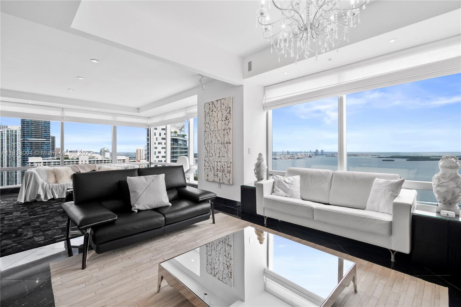 This exceptional 3-bedroom, 4-bath residence at the prestigious Four Seasons Residences offers unobstructed panoramic views of Biscayne Bay,  Atlantic Ocean, and Miami skyline — a breathtaking backdrop from sunrise to sunset. A generous family room offers the option to convert into a fourth bedroom.

Enjoy access to world-class amenities and services from the renowned Four Seasons, including 24-hour concierge, valet, spa, fitness center, pools, and fine dining.

Ideally located within Brickell’s financial and residential district, with access to shopping, acclaimed restaurants, the beach, and Miami’s top cultural and sports venues.

A rare opportunity to live above it all in one of Miami’s most iconic full-service buildings.
Contact us today to schedule your private showing.