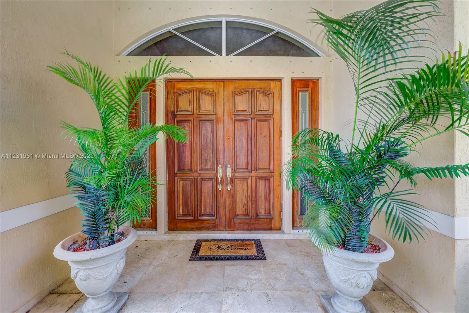 Seller is highly motivated to sell***Price Reduction***  Spectacular home located in the highly desirable GALLOWAY GLENN ESTATES, 5 BR 4 BA with den/office (easily conv. to BR #6). 3BR's have ensuite bathrooms and the remaining 2 BR share a Jack and Jill style bathroom.  Marble floors throughout the home.  Ample accommodations for guests in the spacious formal living room, dining and family room with built in wet bar.  A gourmet kitchen with a large cook's island. Large separate laundry room with sink. All on almost a half acre property with an enormous pool. House is immaculate in every way possible. Garage with a side entrance and large circular driveway with covered parking in front.  Ample room for a boat or RV on either side of property.  24-hour FHP patrolled community.