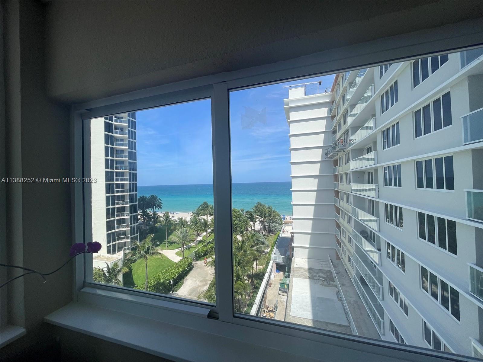Studio furnished apartment — everything you need to live on the beach. Enjoy the beautiful relaxing view of the Ocean. The apartment features a King size bed, 40-inch TV, full kitchen with a full-size fridge, stove, and microwave. Everything included: Wi-Fi, electricity, a phone, water, and hot water. Enjoy the amenities of a hotel: fitness room, spa, sauna, pool and pool services, beach access, beach towels, and much more. Nearby Aventura mall, Shopping centers, across from Heritage Park, and surrounded by multi-million dollar properties like Porch Design, REGALIA, and TRUMP HOTELS, but for a fraction of the price. Don't miss this great opportunity—a one-year lease.