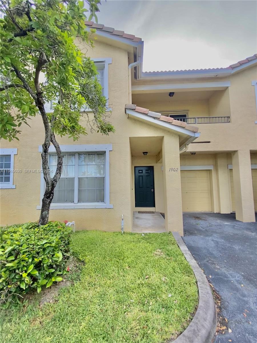Updated and spacious 1/1 residence located in the heart of Broward County. Gated community offering pool, clubhouse, gym, tennis courts, playground. Unit features nice waterproof wood floors throughout and an updated bathroom. Mint condition, Washer & Dryer inside the unit. Great location close to Publix, Walmart and retail shops. Tenant occupied, lease expires 09/30/2026, Tenant pays $1,900 monthly.
Attached garage with space for 1 car and storage space.