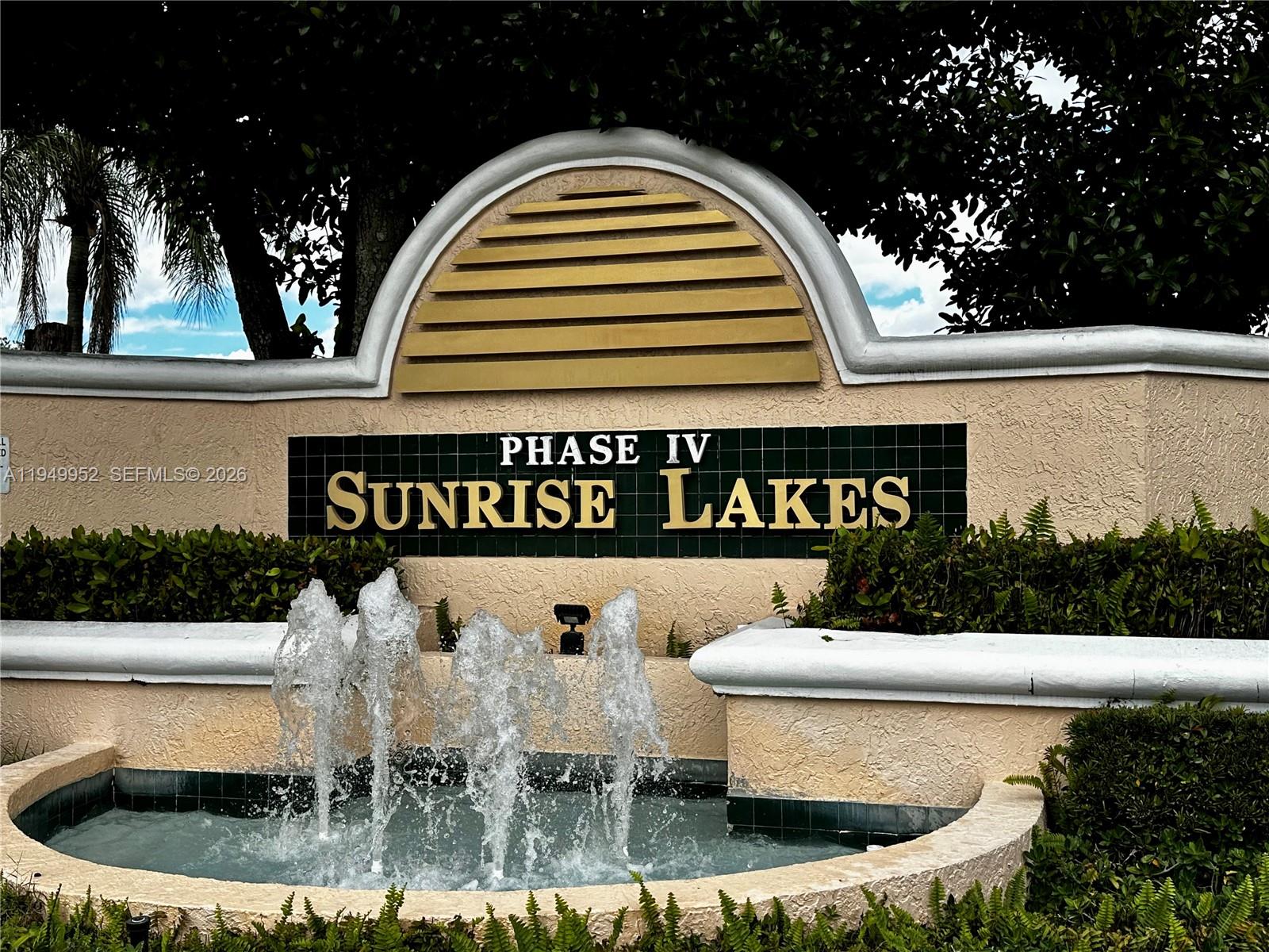 Enjoy this large 2BED/2BA condo in the desirable Sunrise Lakes phase 4, a vibrant 55+ community.
Features split layout that provides a comfortable flow, porcelain floors throughout, master BR with a large closet, updated bathrooms, new A/C (2025), ss appliances,, large laundry room with washer and dryer. Enjoy tranquil water and golf view. It is located within walking distance of one of the satellites club house with year-round heated pool. Amenities include golf, tennis, pickle ball courts, tennis and a resort style clubhouse with heated pool, jacuzzi, bbq, fitness center, billiard tables, dance celebrations throughout the year, free weekly movies, live shows theater, exercise classes, security.