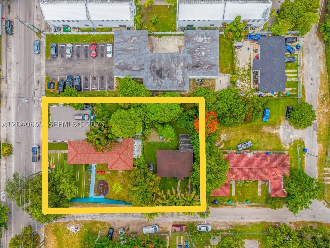 Little River redevelopment opportunity offered as part of a two-property assemblage with the adjacent 111 NW 77th Street. This ±7,557 SF lot is improved with a ±1,168 SF single-family residence and is zoned T5-R within a federally designated Opportunity Zone. Combined with the neighboring parcel, the ±20,776 SF assemblage supports up to 31 units by right at 65 units per acre within a five-story envelope, with additional density upside available through a TSND petition or rezoning. The in-place structure allows covered-land flexibility while a future development is designed, finalized, and permitted. Offered exclusively as part of a $2,300,000 assemblage and sold together with 111 NW 77th Street (Folio 01-3112-050-0010), not available separately. Steps from Wynwood, MiMo, the Design District, and the transformational $3B Little River District. Buyer to verify zoning, measurements, and development rights.