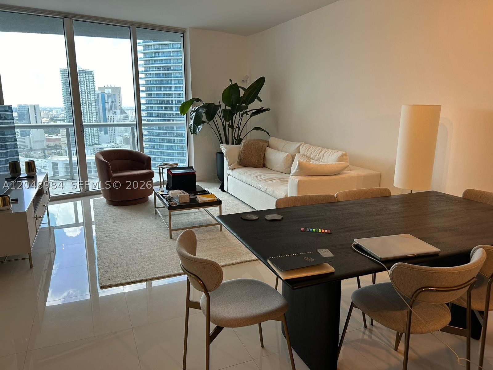 Located on the 35th floor, this stunning 1 bed/, 1 bath unit offers incredible views of downtown Miami and Miami River. With a modern kitchen, spacious living area, and floor-to-ceiling windows, this unit provides a bright and inviting atmosphere. **The Stucco work for line 06 has been completed and the balcony is fully open, allowing you to enjoy the views and outdoor space** Living here means enjoying the convenience of being just steps away from world-class restaurants, shopping, and entertainment options. With Brickell City Centre and Mary Brickell Village nearby, you’ll have access to everything you need, while also being well-connected to public transportation Residents of Icon Brickell enjoy exclusive access to luxurious amenities, including a pool, fitness center, and spa, making it a perfect place to experience Miami’s vibrant lifestyle. PLEASE NOTE POOL IS ONLY OPEN ON WEEKENDS.