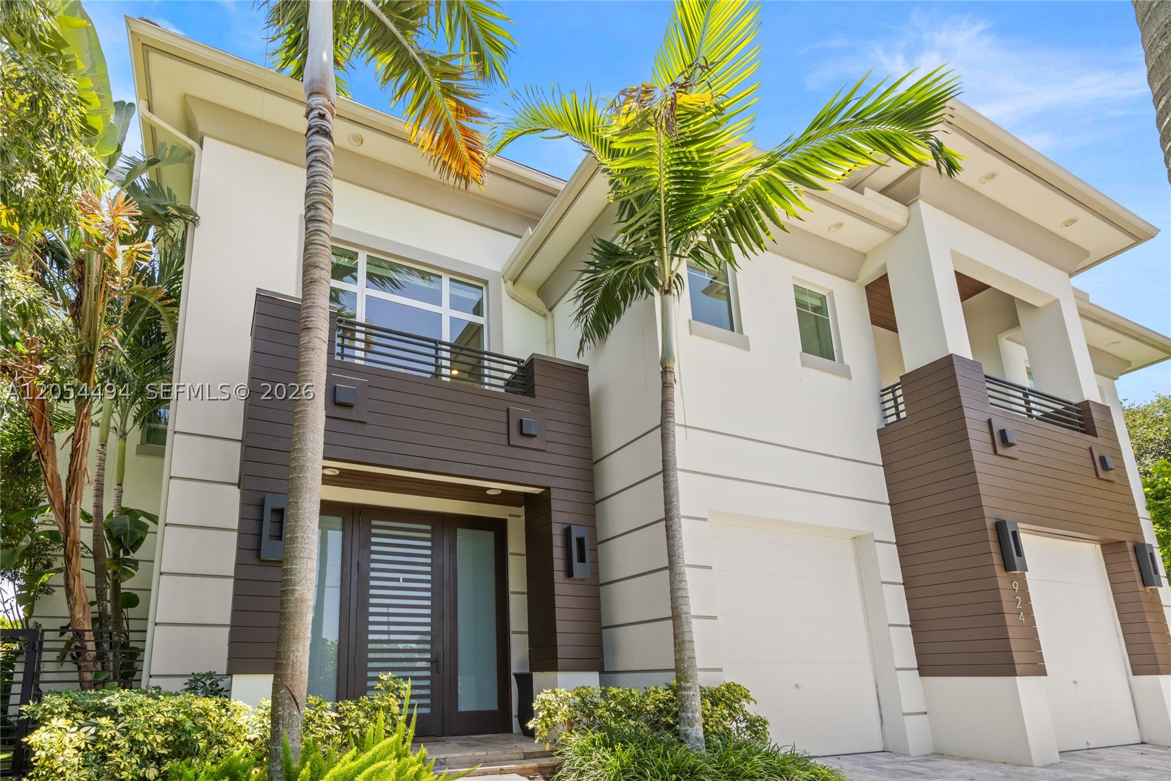 This stunning designer estate offers an 80-foot private dock with direct ocean access.
The 4,452-square-foot residence features luxurious finishes throughout, spacious en-suite bedrooms, a private office or library with a full bath that can serve as an additional bedroom, five full bathrooms, a powder room, and a private elevator.
The upstairs primary suite is a private retreat with an oversized waterfront balcony and dual spa-inspired bathrooms. Outside, the resort-style backyard showcases a heated pool and spa, lush landscaping, and the private dock, creating the perfect setting for entertaining and waterfront living.
Panoramic water views from nearly every room complete this rare opportunity to enjoy luxury coastal living in one of Delray Beach’s most sought-after waterfront neighborhoods.