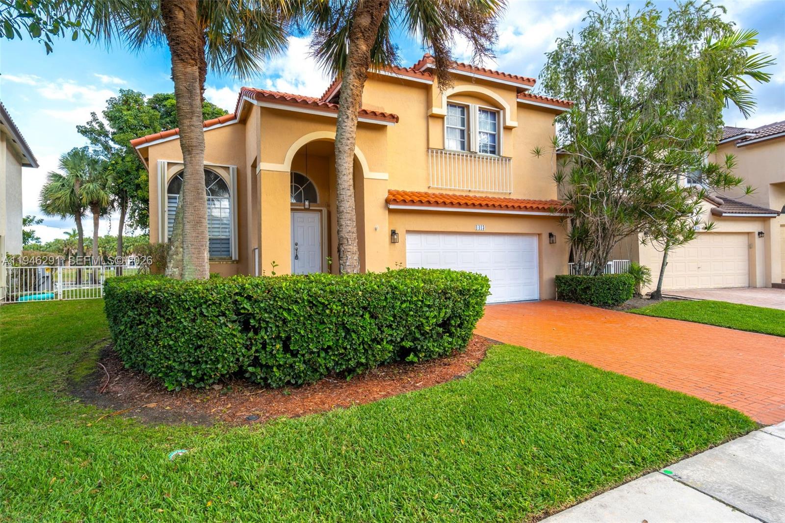 Welcome to this beautiful home that perfectly blends location, lifestyle, and value — a true must-see! This spacious two-story residence features 4 bedrooms and 3 full bathrooms, ideally situated in the highly desirable, gated community of Grand Palm. Designed for both comfort and functionality, the home offers generous living areas, a garage, and serene lake views from the backyard, creating the perfect setting for relaxation or entertaining guests. Enjoy a prime location just minutes from shopping, dining, and everyday conveniences. The HOA includes cable and landscaping, allowing for low-maintenance living and added peace of mind. A wonderful opportunity to enjoy comfort, convenience, and community all in one place.