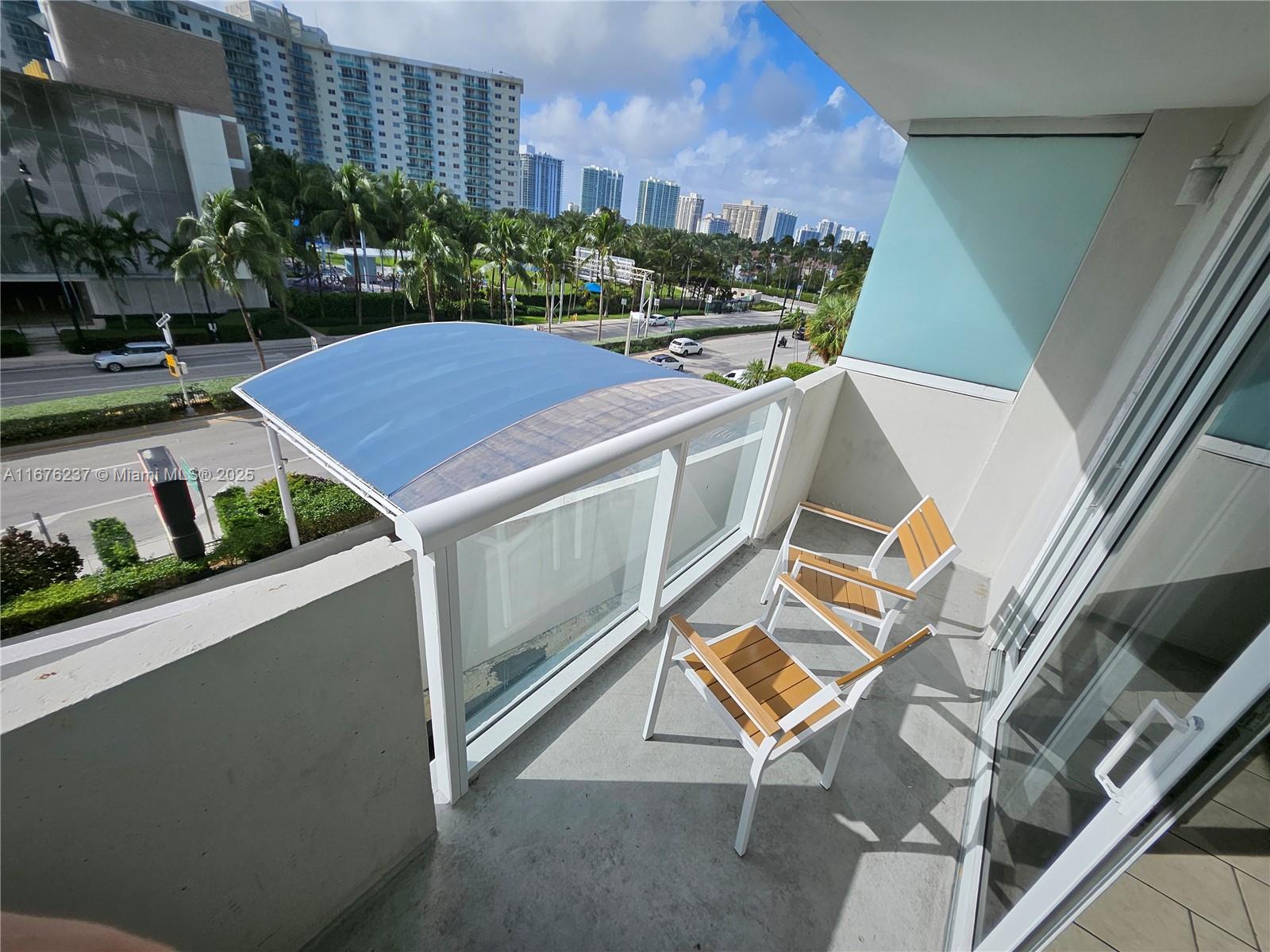 LOWEST-PRICED BALCONY UNIT IN THE ONLY 25% OF THE BUILDING ALLOWED FOR BOTH RESIDENTIAL USE AND SHORT-TERM RENTALS.  Owner-occupy, lease long-term (6–12 months leases include FREE PARKING and NO HOTEL TAXES), or generate income with Airbnb rentals from 1 DAY to 180 DAYS per stay.  Fully Furnished. Hurricane impact sliding doors. Building fully renovated. HOA fee includes all utilities, electric, water, TV cable, WIFI. Amenities; gym, pool, hot tub, restaurants, bar, Valet Parking & Security. Publix, banks, restaurants, cafes, & bus stop just a short walk away.  Rent it yourself on Airbnb, or you can enroll it in the onsite hotel rental program. Video tour link in Broker Remarks.   ***AGENTS SEE BROKER REMARKS***