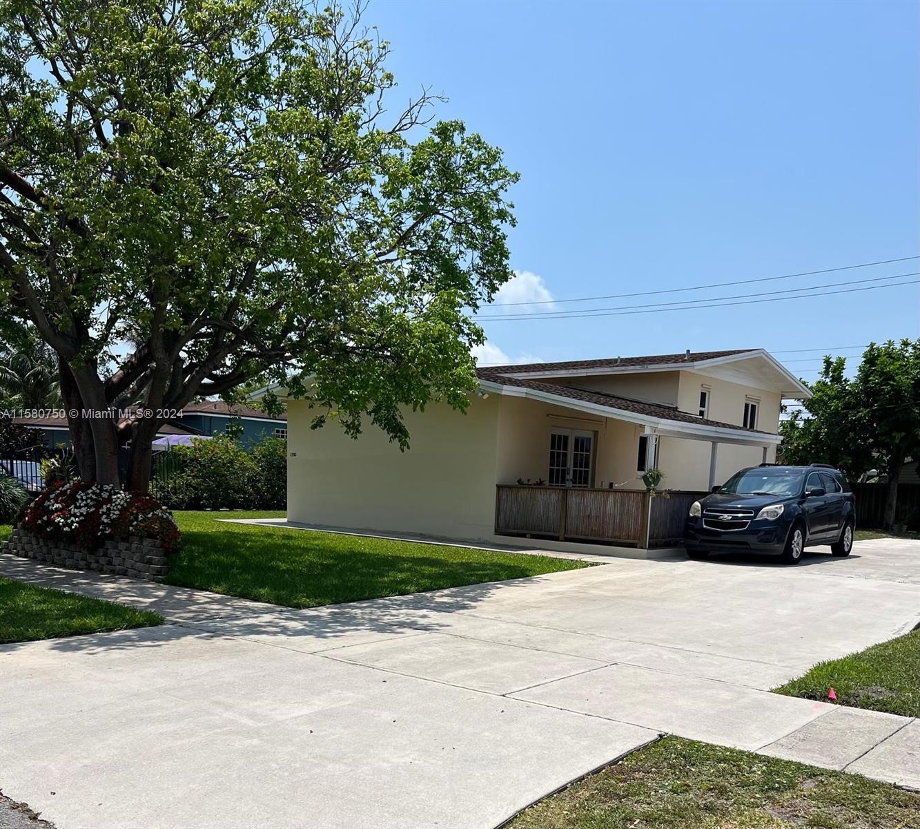 THIS REMARKABLE PROPERTY BOASTS 4  BEDROOMS 2 BATHS SPREAD ACROSS 1953 SQ FEET,OFFERING AMPLE SPACE FOR RELAXATON AND ENTERTAINMENT. IMPECCABLY MAINTAINED , THE HOME FEATURES A THREE UNIT CENTRAL AIR SYSTEM AND HURRICANE IMPACT WINDOWS,ENSURING COMFORT AND SAFETY YEAR ROUND. THE RECENTLY UPDATED KITCHEN, IS COMPLETE WITH NEW CABINETS  .A REMODELED BASEMENT HAS AN ADDITIONAL BEDROOM. OTHER BENEFITS INCLUDE AN 8 CAR DRIVEWAY. MAGNIFICIENT PATIO.TREATED FOR TERMITES APRIL 15