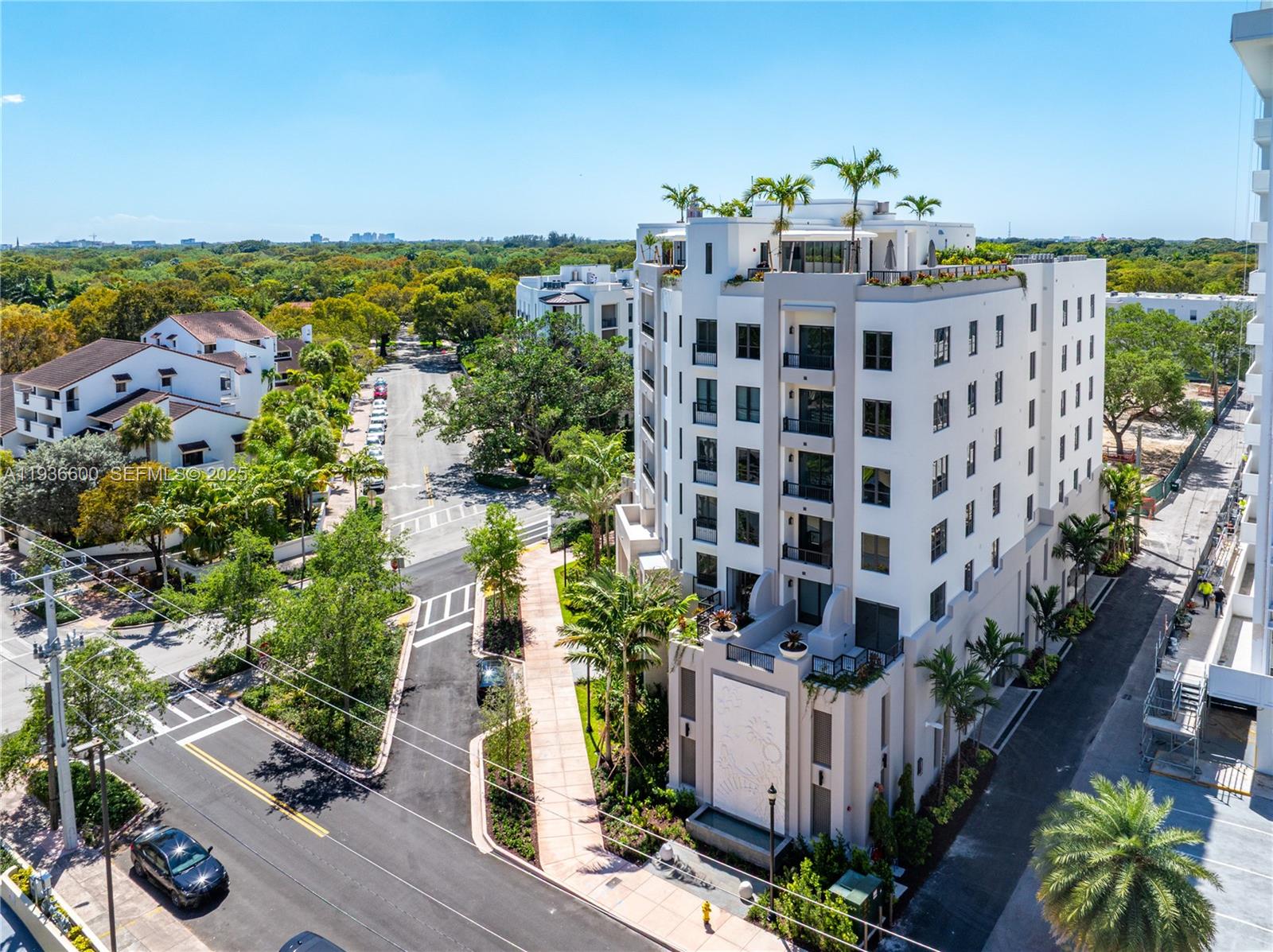 Welcome to 701 Valencia, the only true luxury rental residences in Coral Gables. Nestled in a tranquil residential enclave surrounded by multi-million dollar homes near downtown and the Granada Golf Course, this boutique building boasts 25 exclusive apartments of about 1,700 SF with 2 Bedrooms, 2 Bathrooms and den. Features include in-unit washer/dryer, secured garage parking with EV chargers, premium finishes, Miele appliances, and a curated collection of amenities offering a sense of privacy and exclusivity you won't find in high-occupancy buildings: luxurious rooftop lounge and fitness center, executive business center w/ conference area & private office, security cameras throughout, Lux Smart Lockers for protected & private deliveries, and concierge services.