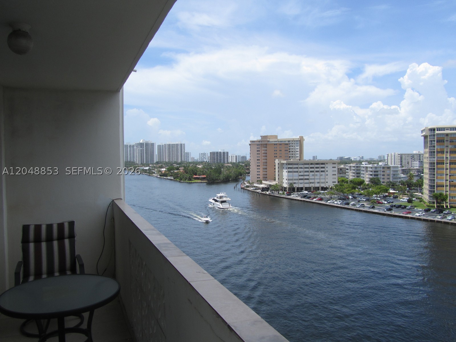 Location, Location, Location.  This 9th floor condo is across the street from storied Hallandale Beach, with easy beach access.   Spacious balcony apartment with two bedrooms, two baths, easy access to the shopping on Hallandale Beach Blvd, Aventura Mall and Gulfstream Park.   Ample storage, well designed kitchen, GREAT balcony.  One year lease, option to renew.   Needs first, last, one month security deposit, association approval. Tenant moving out 8/6, available 8/15.
