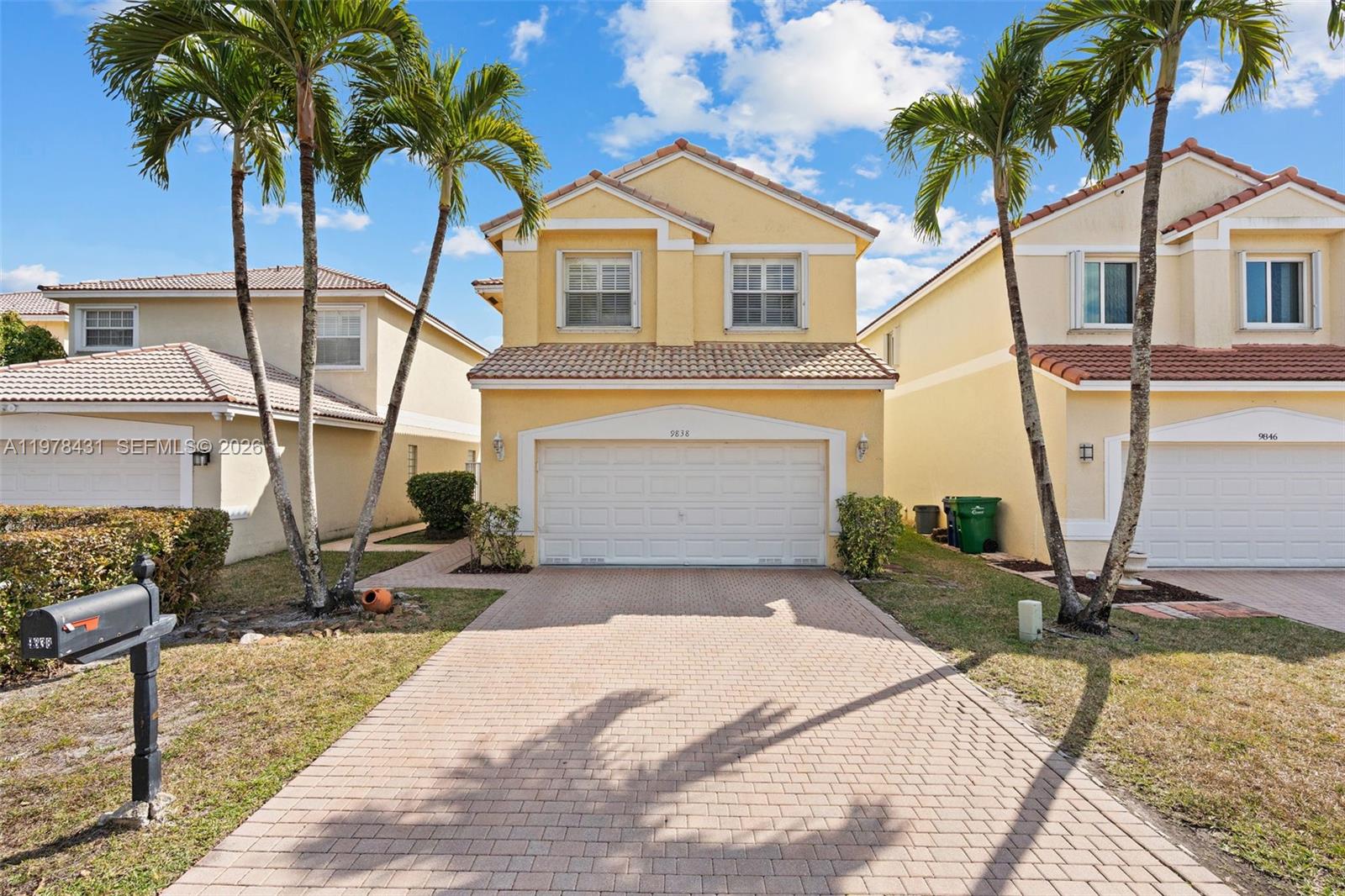 Great Location, quiet and small community and Ready to move in! Ideal environment for families,  Bright, light-filled, and open layout featuring generous and oversized living spaces 2000+ sqft, 4 Bedrooms and 2.5 Bathrooms, recently remodeled bathrooms, kitchen countertop, and flooring throughout. BRAND NEW 4-ton AC unit and a water heater that is only one year old. Accordion shutters for storm protection and a super low HOA fee that conveniently includes lawn care. The exterior features a generous-sized paved patio, overlooking the water,  perfect for outdoor entertaining. Nestled right next to a quiet cul-de-sac, the property also includes a spacious 2-car garage, and +2 in driveway. Don't miss this rare opportunity to own a turnkey home with modern upgrades and low carrying costs in one of Coral Springs. Convenience access to major highways, Sawgrass Expressway and FL Turnpike. You are also just 5 minutes away from Coral Springs malls, dining, and entertainment. Schedule a showing today with an agent! let me know your questions, call, text or email me.