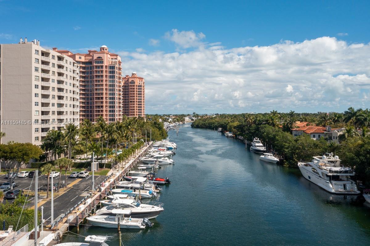 Bring your imagination! Gables Waterway at 90 Edgewater Drive is a gorgeous, well maintained and supervised building on the water in Coral Gables. A long time rental this one bedroom, one bath unit with guest powder room is ready for a facelift!  On the fifth floor this could be the perfect Pied de Terre, facing west there is partial water view from the balcony and a vista of Coral Gables.  The lobby and hallways have been beautifully updated, there is a gym, pool, game room and club room and one assigned parking space.  Showings only Monday to Friday between 9 am and 5 pm.