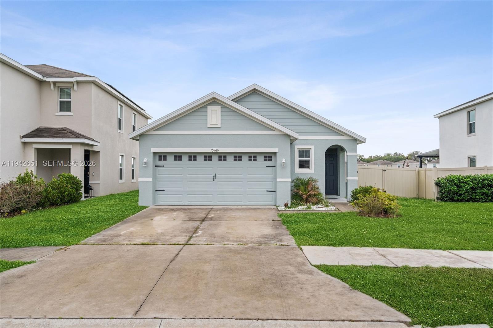 Amazing opportunity to own a home in Mirada, Tampa Bay’s premier 15-acre Crystal Lagoon community.
This spacious residence features 3 bedrooms, 2 bathrooms, and a 2-car garage, offering both comfort and functionality.The primary bedroom is generously sized and includes an upgraded walk-in closet with ample storage, along with peaceful pond views. Step outside to the fenced patio, perfect for relaxing and enjoying beautiful sunset views every day.The home is ideally located just minutes from everything Wesley Chapel has to offer, including restaurants, shopping, dining, recreation, and hospitals. The community also provides convenient access to Tampa International Airport, Premium Outlet Mall, The Shops at Wiregrass, local beaches, and more.Stainless-steel kitchen appliances included Water softener system, Smart Home technology (thermostat, garage door opener, smart lock, and doorbell)Reclaimed water for irrigation, helping keep utility costs lowEnjoy resort-style living with unlimited access to the stunning 15-acre Mirada Lagoon for the entire household.This home combines modern comfort, smart efficiency, and an unbeatable lifestyle—don’t miss this opportunity.