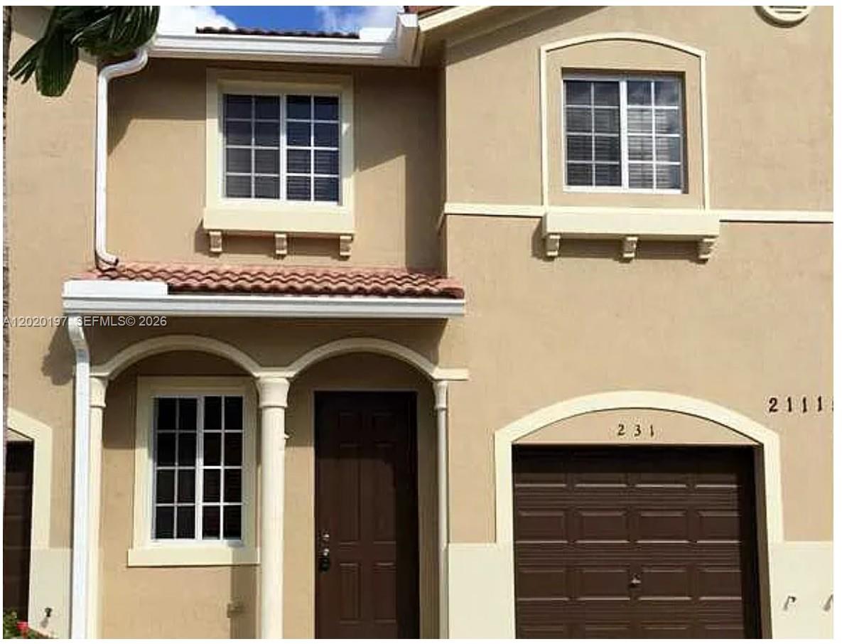 Beautiful and spacious 2-story townhome located in the desirable Majorca Isles community! This 3BD/2.5BA residence features a 1-car garage, bright open-concept living spaces, and a spacious kitchen with granite countertops, wood cabinetry, and stainless steel appliances. The first floor offers tile flooring throughout, while the second level features carpeting and generously sized bedrooms, including a large primary suite with walk-in closet and spa-like bath with soaking tub and separate glass-enclosed shower. Enjoy community amenities including a resort-style pool, all conveniently located near major highways, shopping, dining, and everyday conveniences.