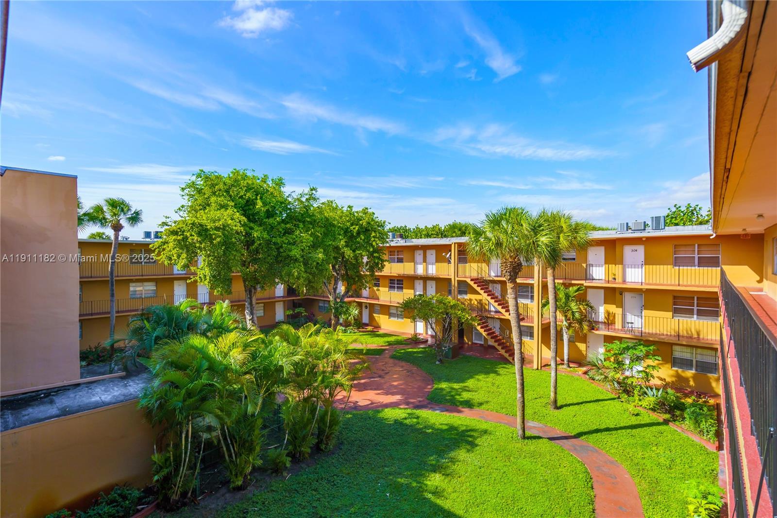 Welcome to your beautiful and spacious 1-bedroom, 1-bathroom plus large den/office/extra bedroom located in Hialeah minutes from Westland Mall, Publix, Restaurants, main Highways and more. This move-in ready home features a large living room/dining area, kitchen cabinets updated, gas stove, central water heater covered by the association, ample closets space. Enjoy the convenience of one assigned parking space along with pleny of visors parking. Nestled in a quiet neighborhood with top-rated schools. Gated community with a low HOA. The property is rented until January 31, 2027. Easy to show- schedule your visit today!!