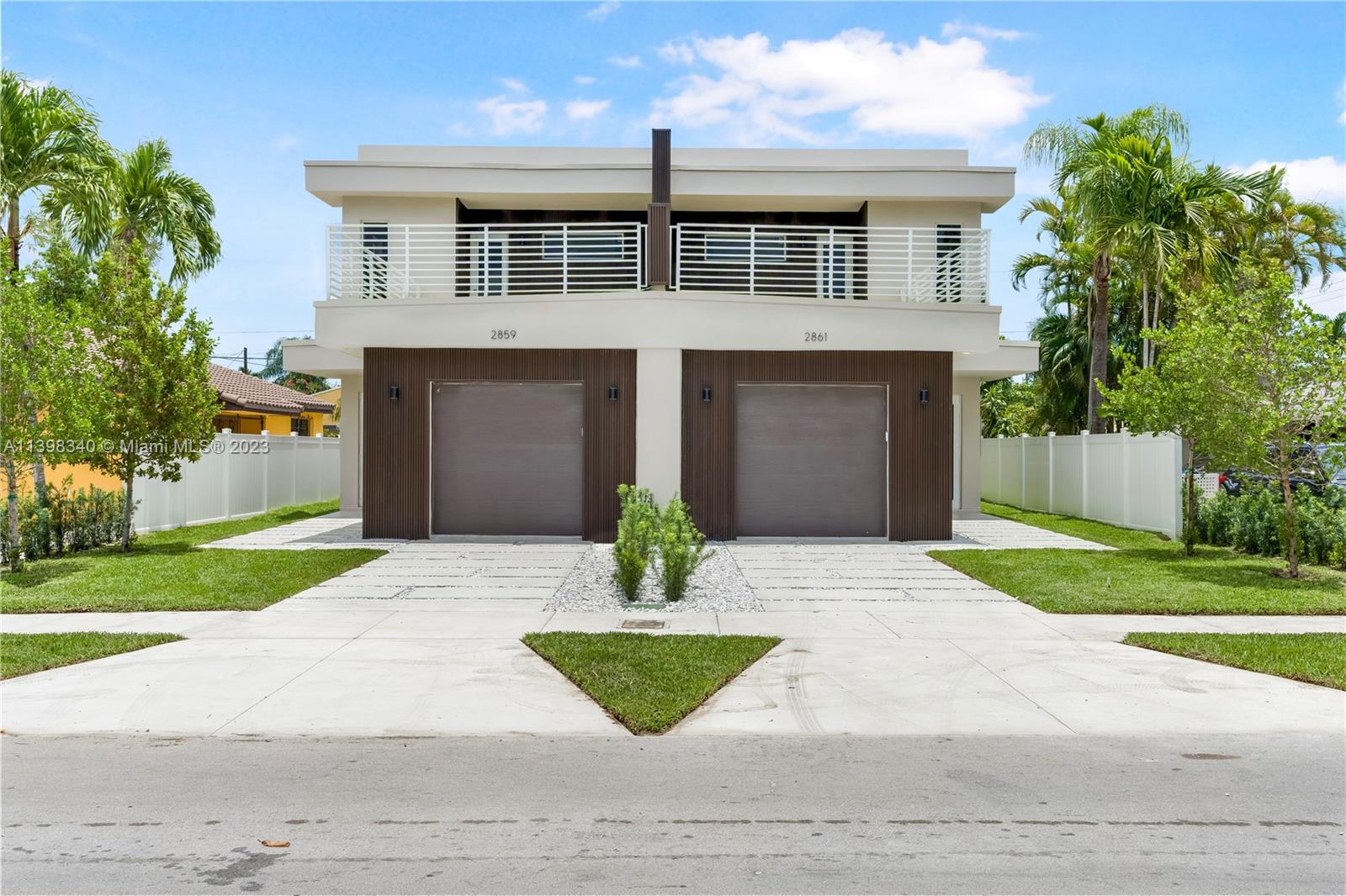 New Construction! Experience City living in the heart of Miami. Modern Townhome in a great location, close to Shops at Merrick Park, Miracle Mile, The Plaza at Coral Gables, Coconut Grove, and Brickell. Minutes away to Miami International Airport (MIA) and walking distance to Douglas Park. This 2–story residence features 3 Bedrooms, 3 Bathrooms, 2nd Floor Sundeck, 1 Car Garage and a backyard with plenty space for a pool. Total Construction area Approximately 2,724 S.F., Total A/C Space Approximately 2,111 S.F.