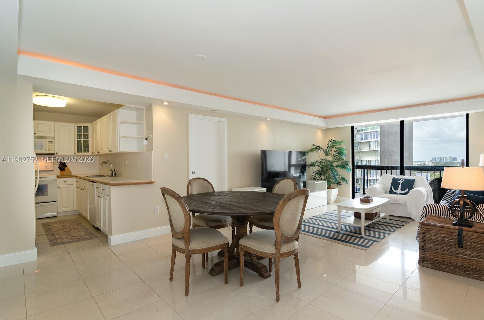 Enjoy bayfront living at Brickell Bay Club in this 2-bedroom, 2-bath residence offering 1,100 SF and stunning bay views from the 17th floor. The split-bedroom layout creates great privacy, with walk-in closets and an open, comfortable living/dining area. The kitchen comes equipped with an electric range, microwave, refrigerator, and dishwasher, plus an in-unit washer and dryer for everyday convenience. Community features include a heated pool, fitness center, pickleball, sauna, elevator service, and gated security with guard and patrol. One covered parking space is included.