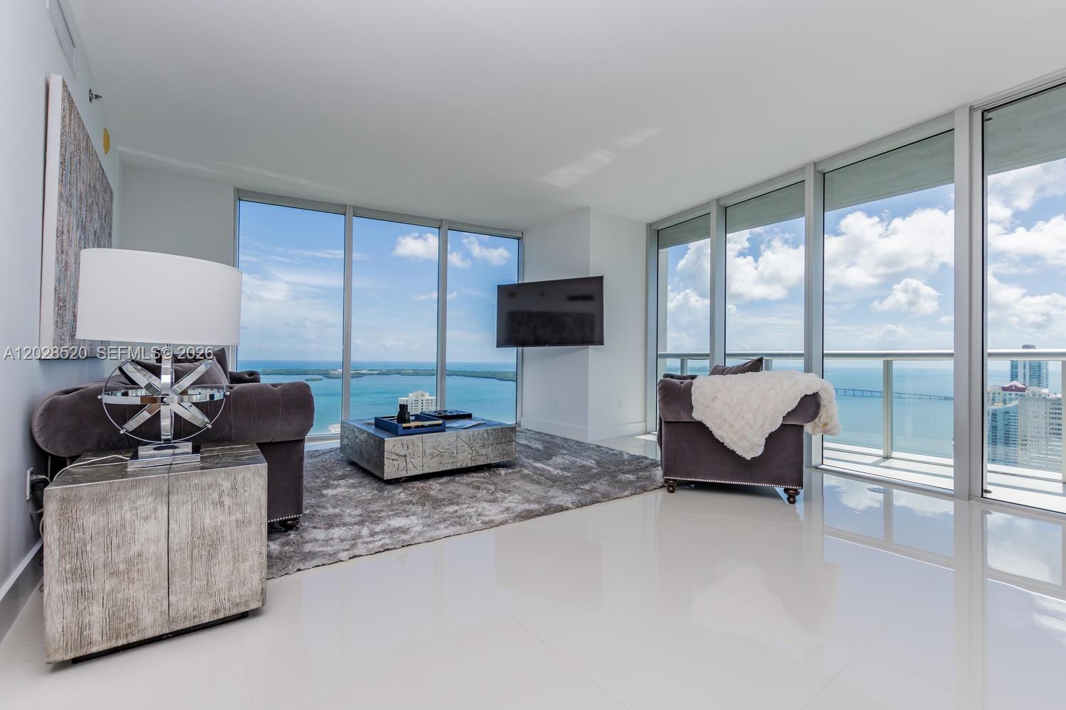 GORGEOUS 3 bed/2Bath! at Icon Brickell Top of the line,Amazing views from 49 Floor ,appliances,Amazing amenities5 Star amenities, spa, infinity pool,full gym , individual private residences that are close to the Miami Lifestyle ,South Miami Avenue access from a prestigious Brickell Avenue address,walking distance to restaurants and shops, including the Mary Brickell Village and the Brickell City Center, easy access to private parking facilities for its residents. BASIC CABLE AND INTERNET INCLUDED AS PER CONDO ASSOCIATION